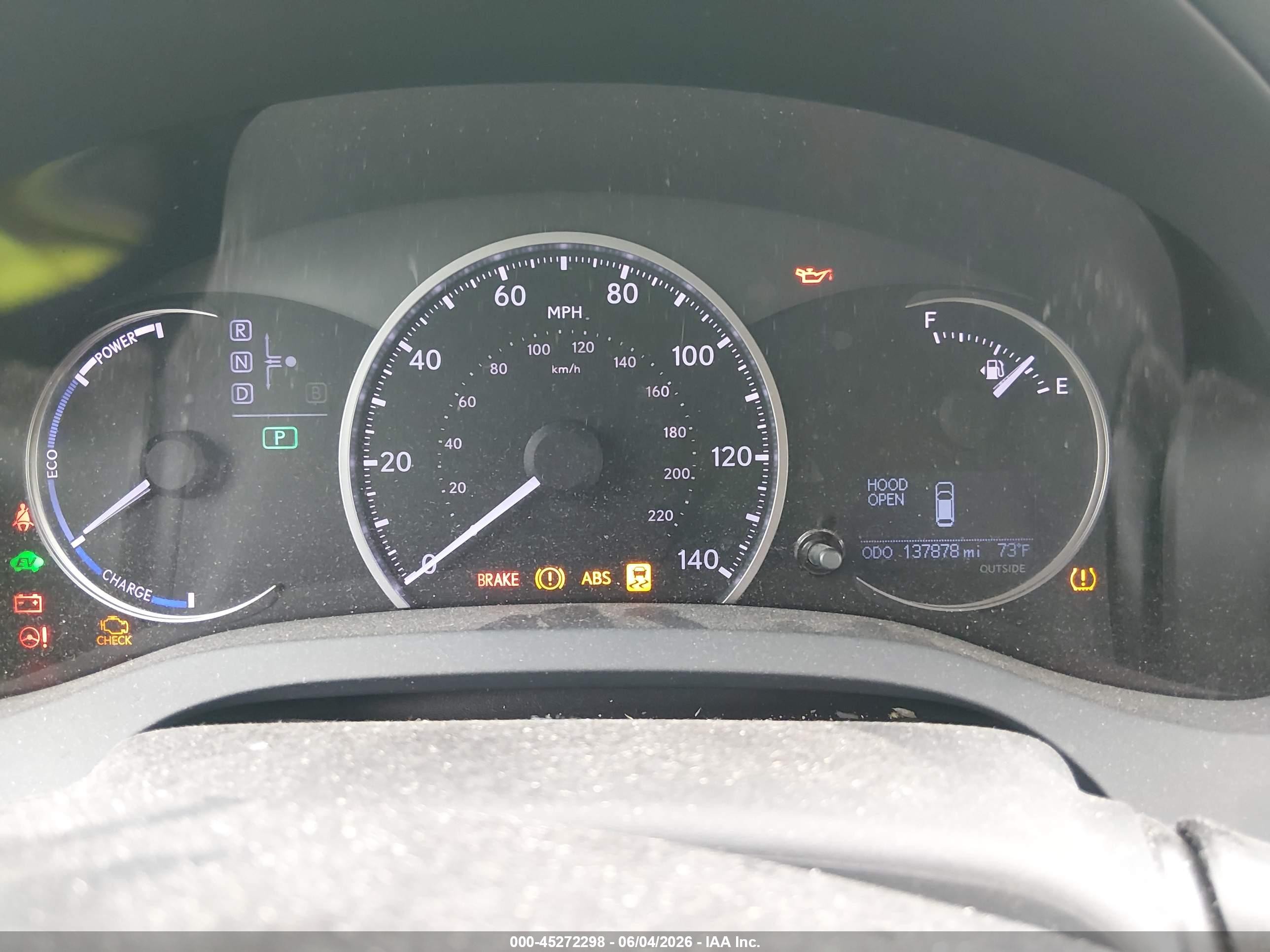 2013 Lexus Ct 200h   Silver vin: JTHKD5BH1D2151015