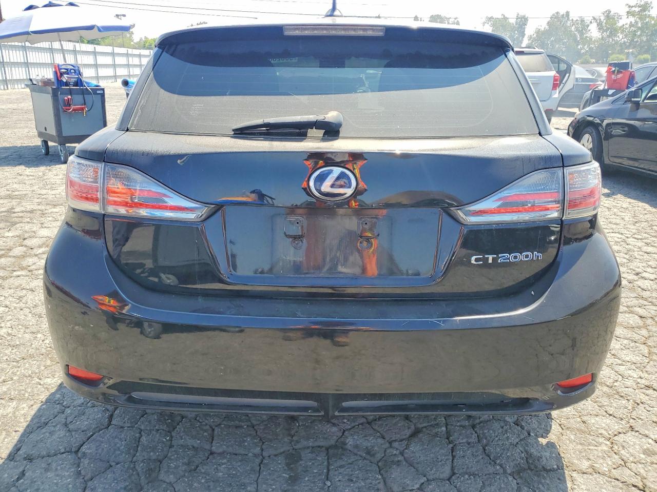 2013 Lexus Ct 200 Black vin: JTHKD5BH1D2168073