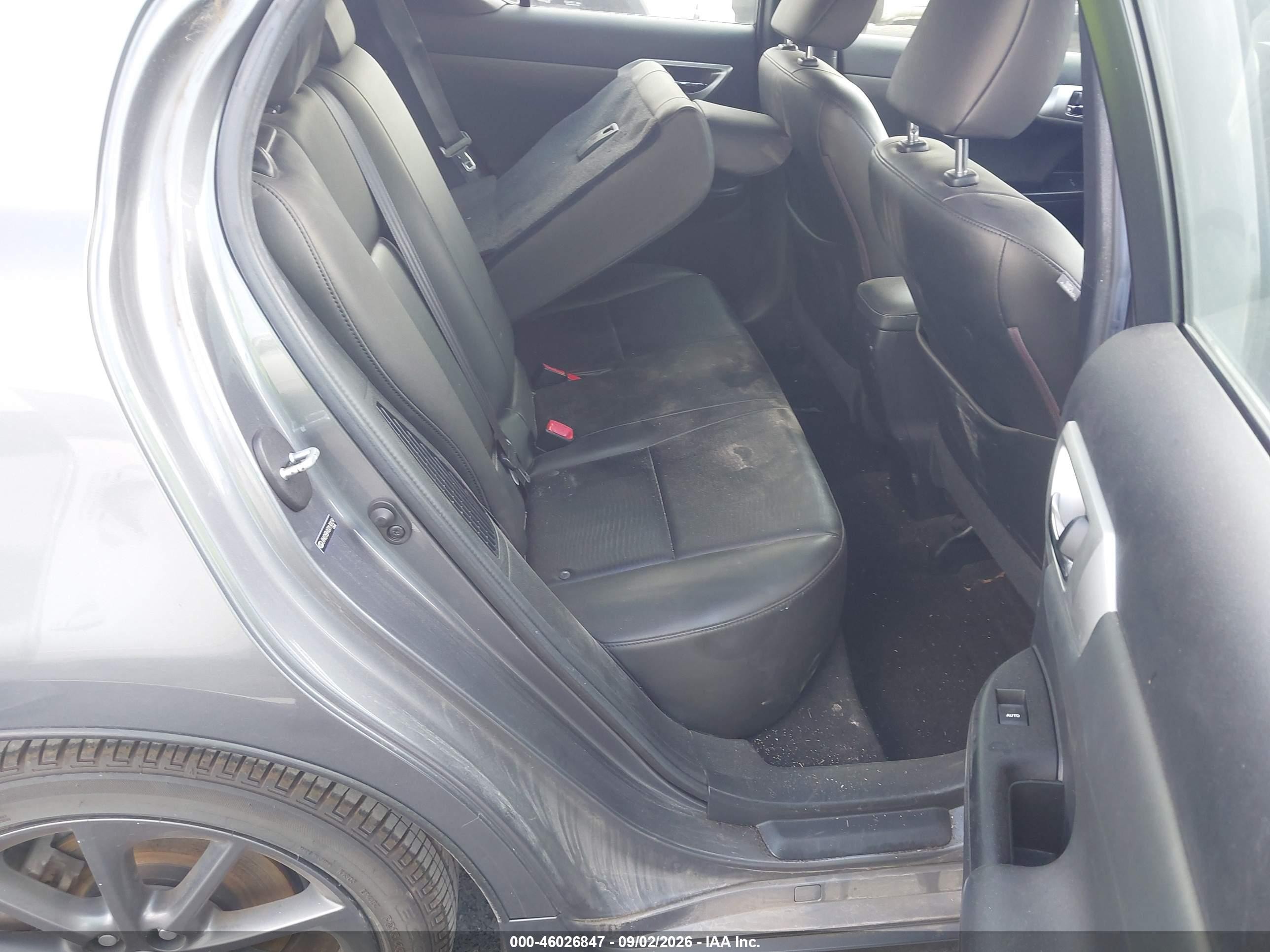 2013 Lexus Ct 200h Серый vin: JTHKD5BH1D2170129