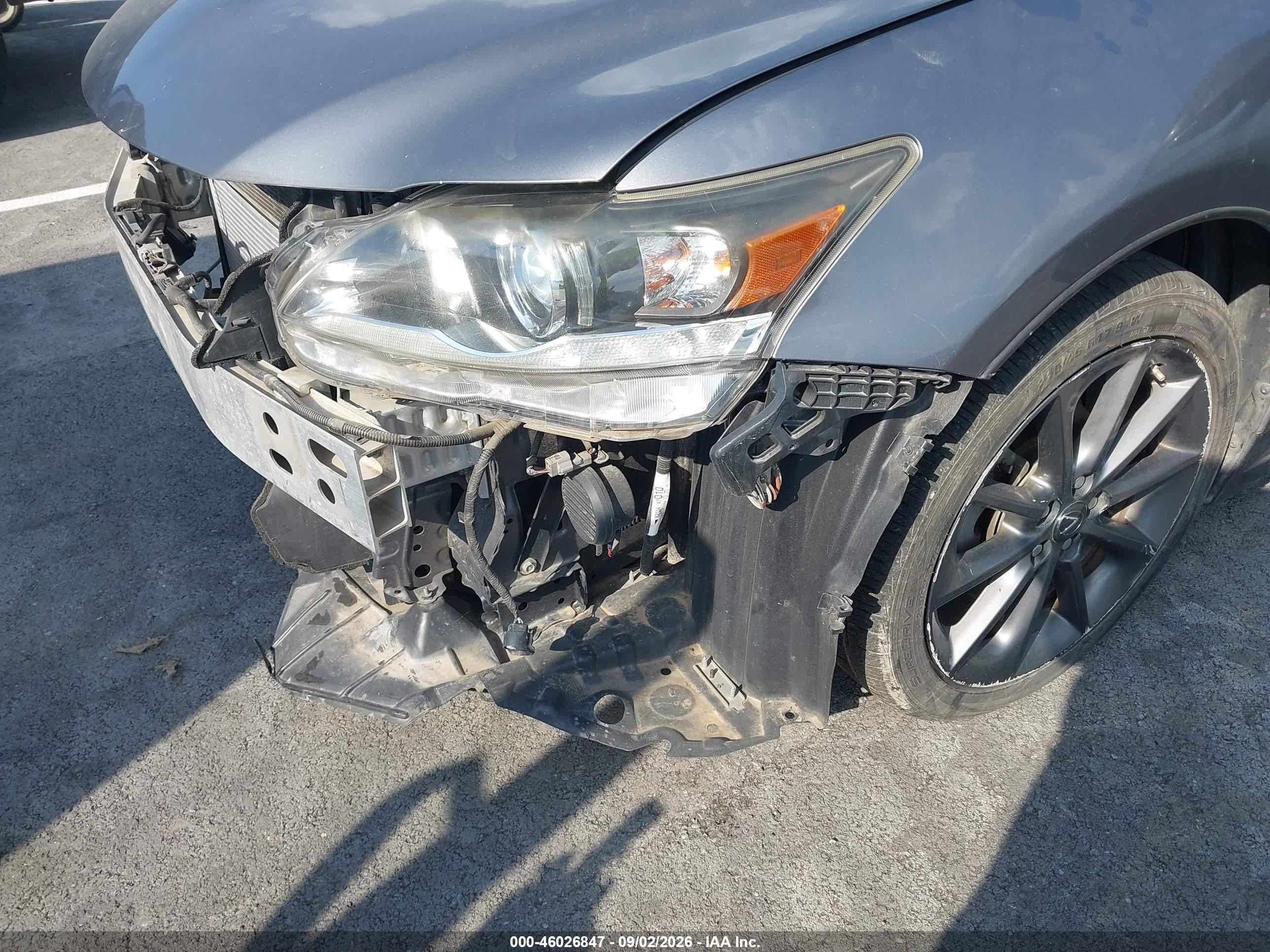 2013 Lexus Ct 200h Серый vin: JTHKD5BH1D2170129