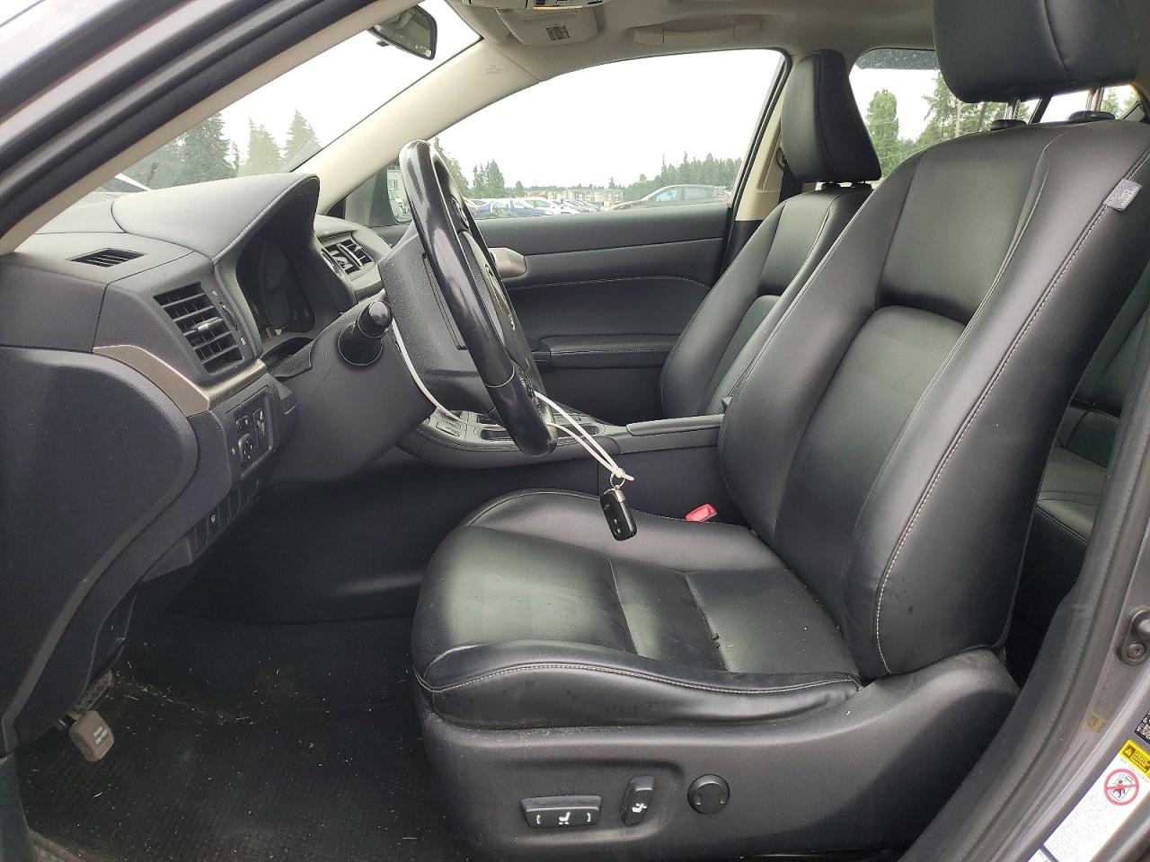 2014 Lexus Ct 200 Gray vin: JTHKD5BH1E2187000