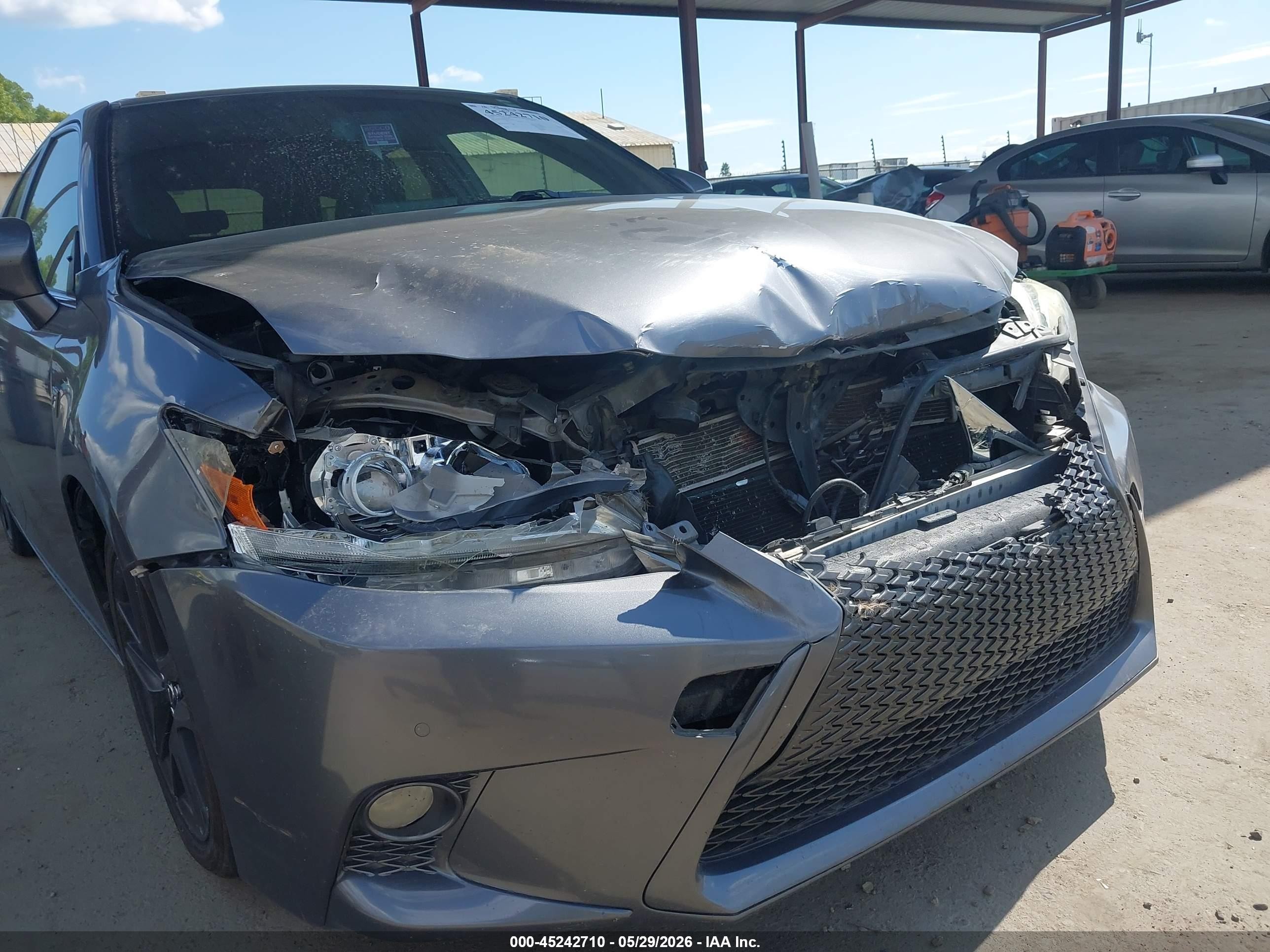 2015 Lexus Ct 200h   Gray vin: JTHKD5BH1F2212009