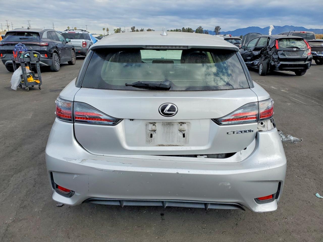 2015 Lexus Ct 200 Silver vin: JTHKD5BH1F2215895
