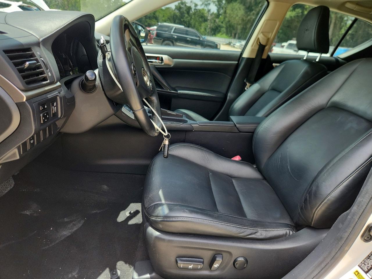 2015 Lexus Ct 200 White vin: JTHKD5BH1F2219736