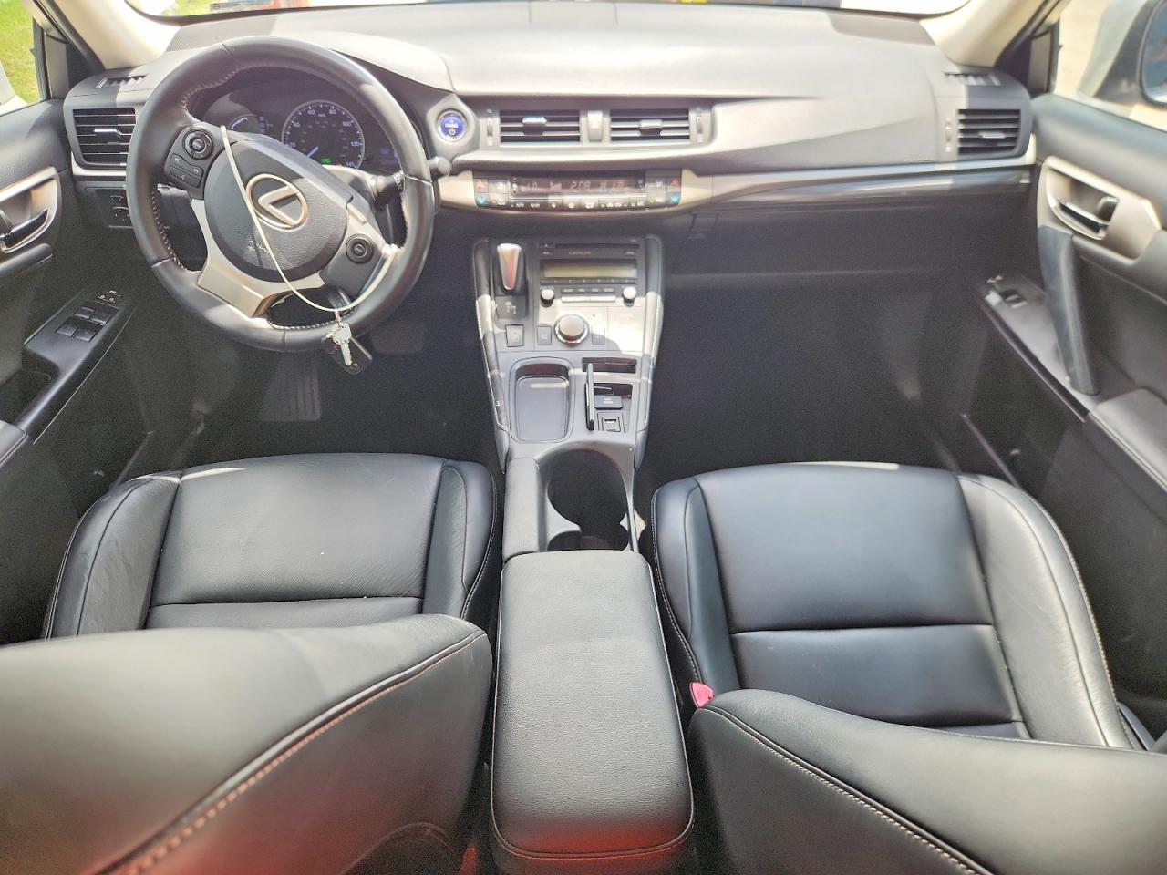 2015 Lexus Ct 200 White vin: JTHKD5BH1F2219736