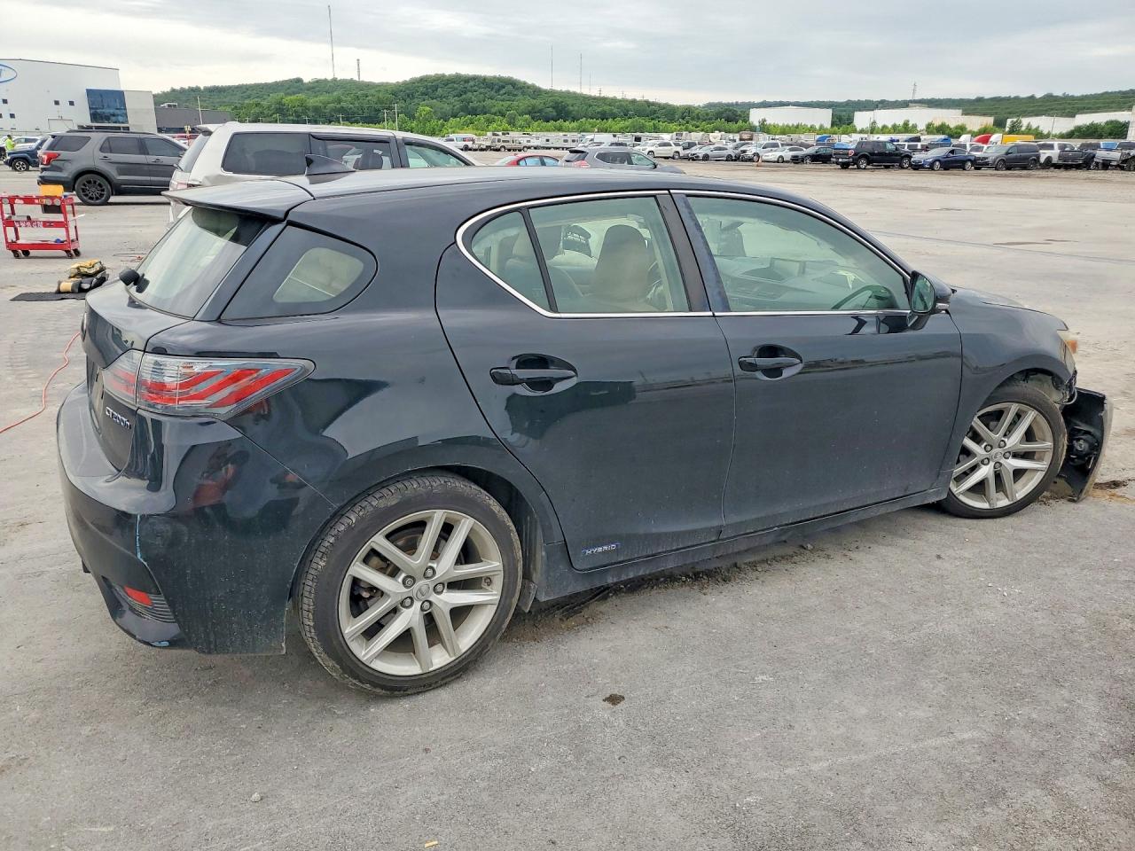 2015 Lexus Ct 200 Черный vin: JTHKD5BH1F2223737