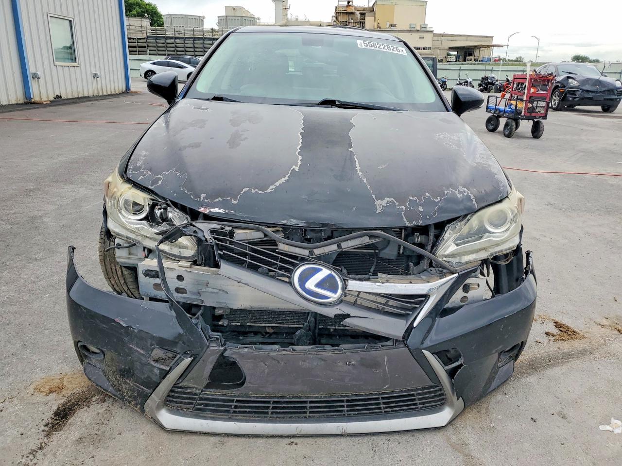 2015 Lexus Ct 200 Черный vin: JTHKD5BH1F2223737