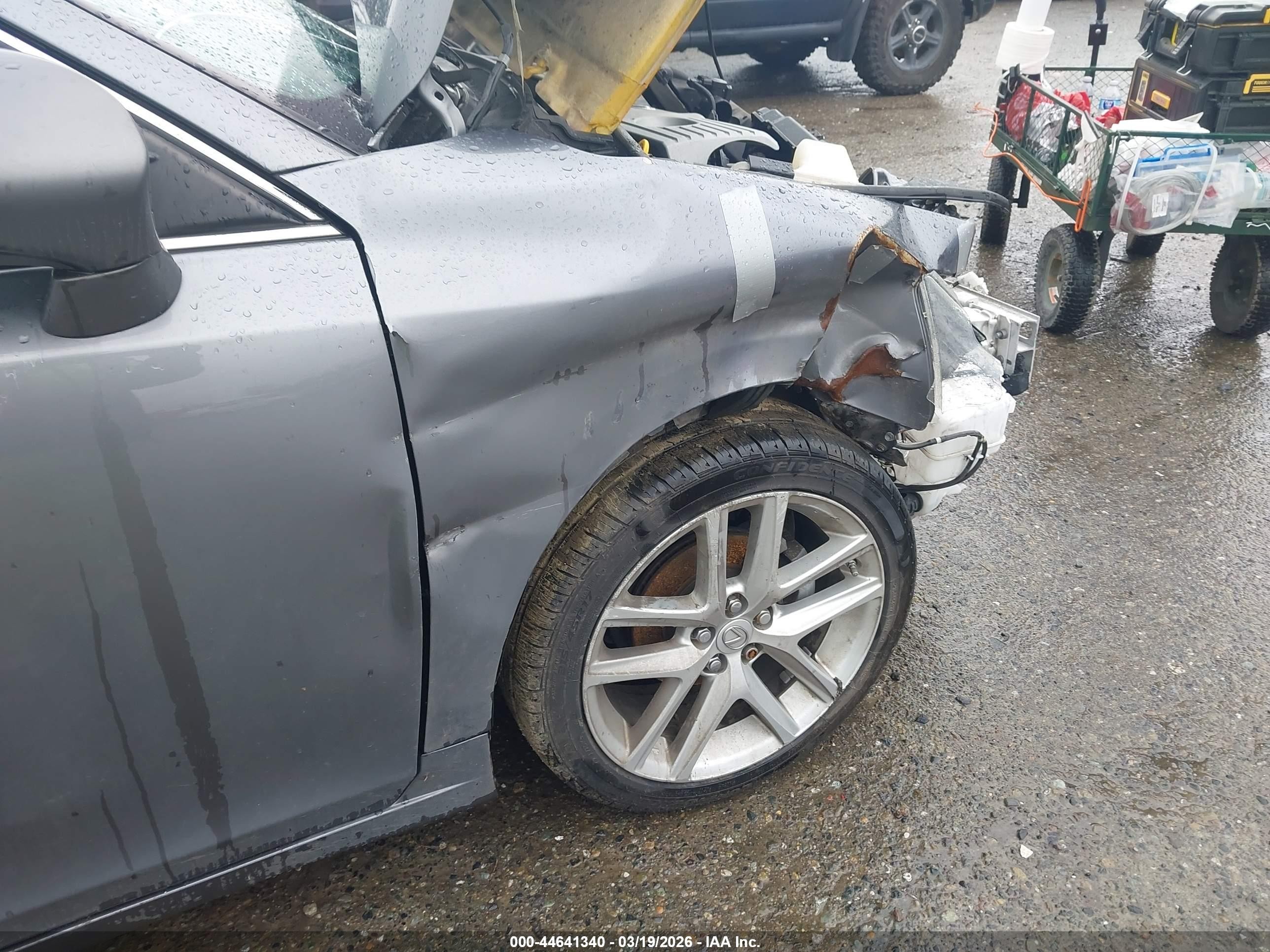 2017 Lexus Ct Ct 200h F Sport Gray vin: JTHKD5BH1H2287571