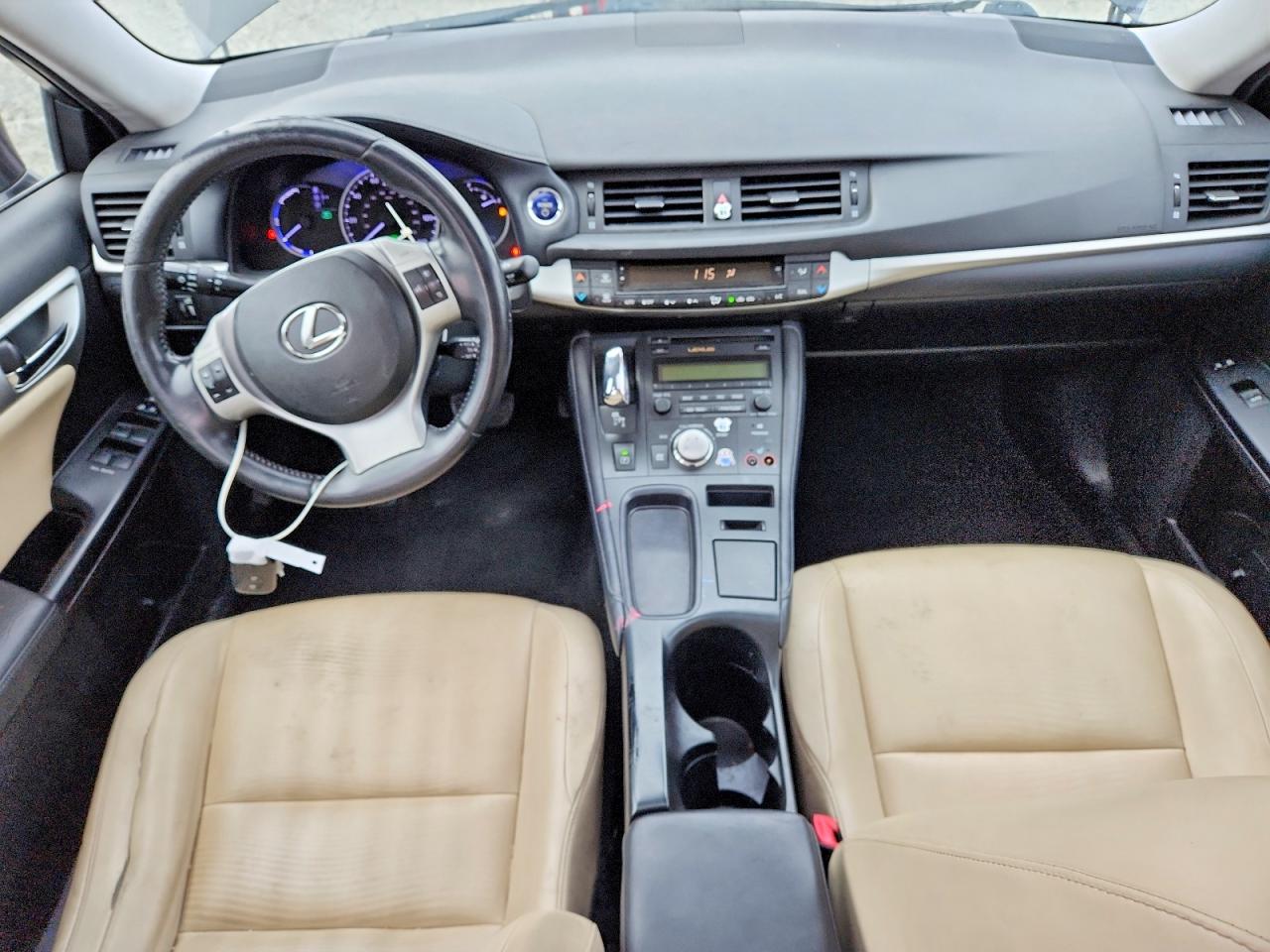 2011 Lexus Ct 200 Black vin: JTHKD5BH2B2005574