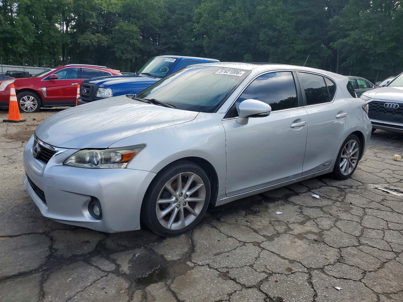 2011 Lexus Ct 200 Silver vin: JTHKD5BH2B2013982