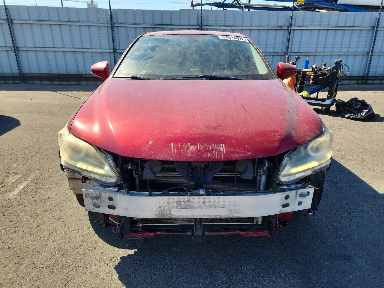 2011 Lexus Ct 200 Red vin: JTHKD5BH2B2015425