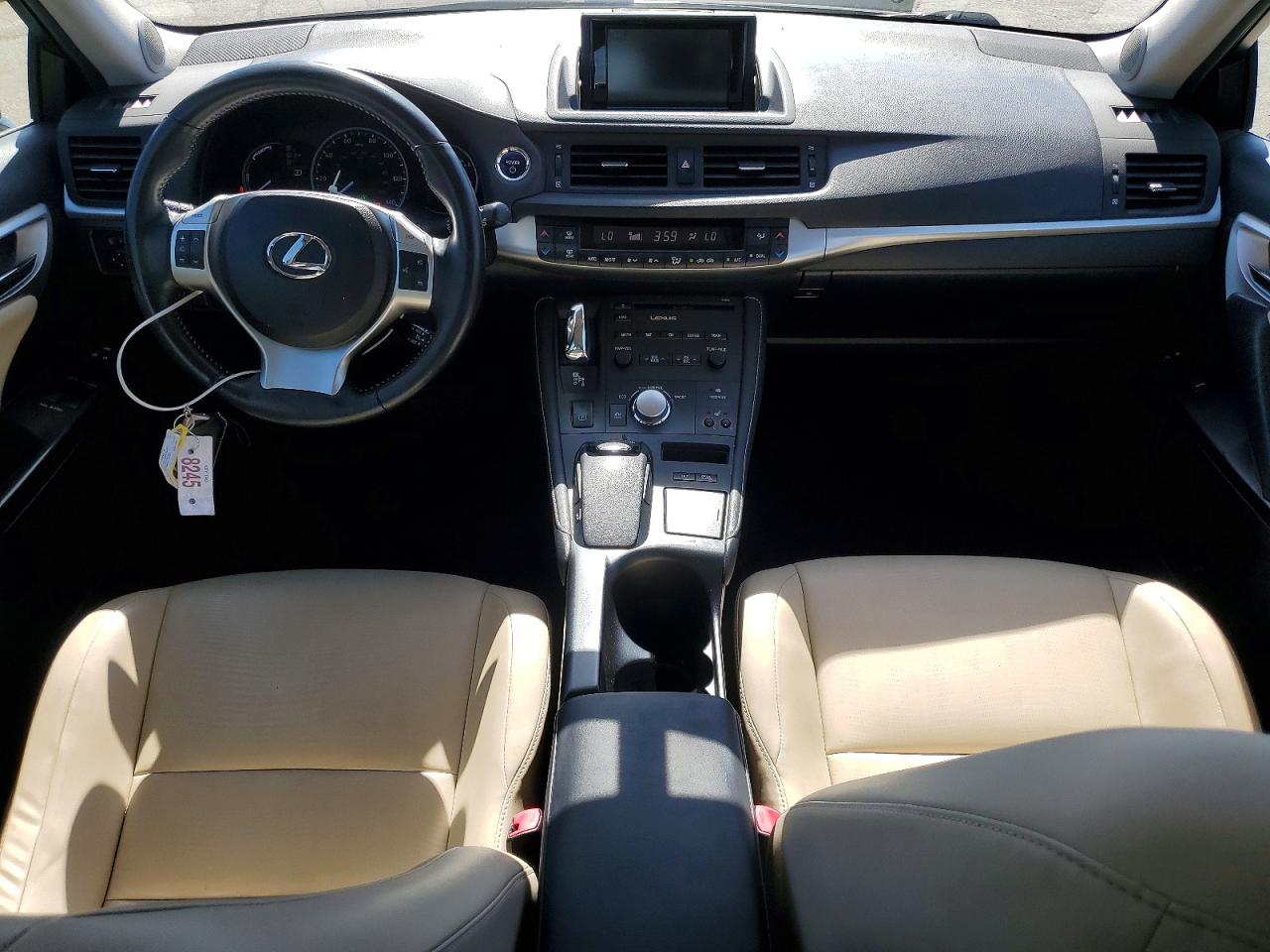2011 Lexus Ct 200 Black vin: JTHKD5BH2B2028319