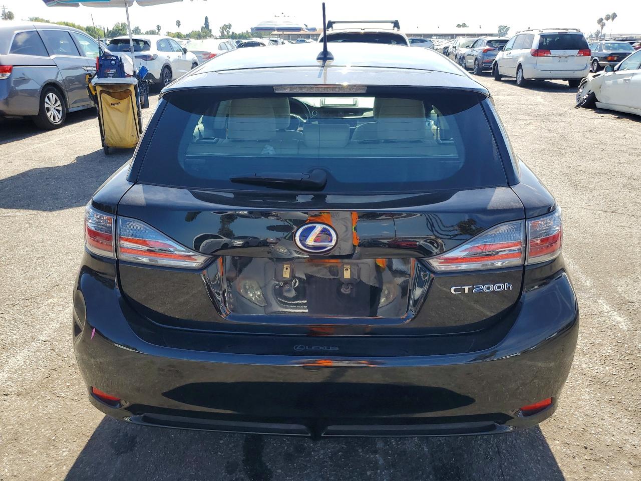 2011 Lexus Ct 200 Black vin: JTHKD5BH2B2028319