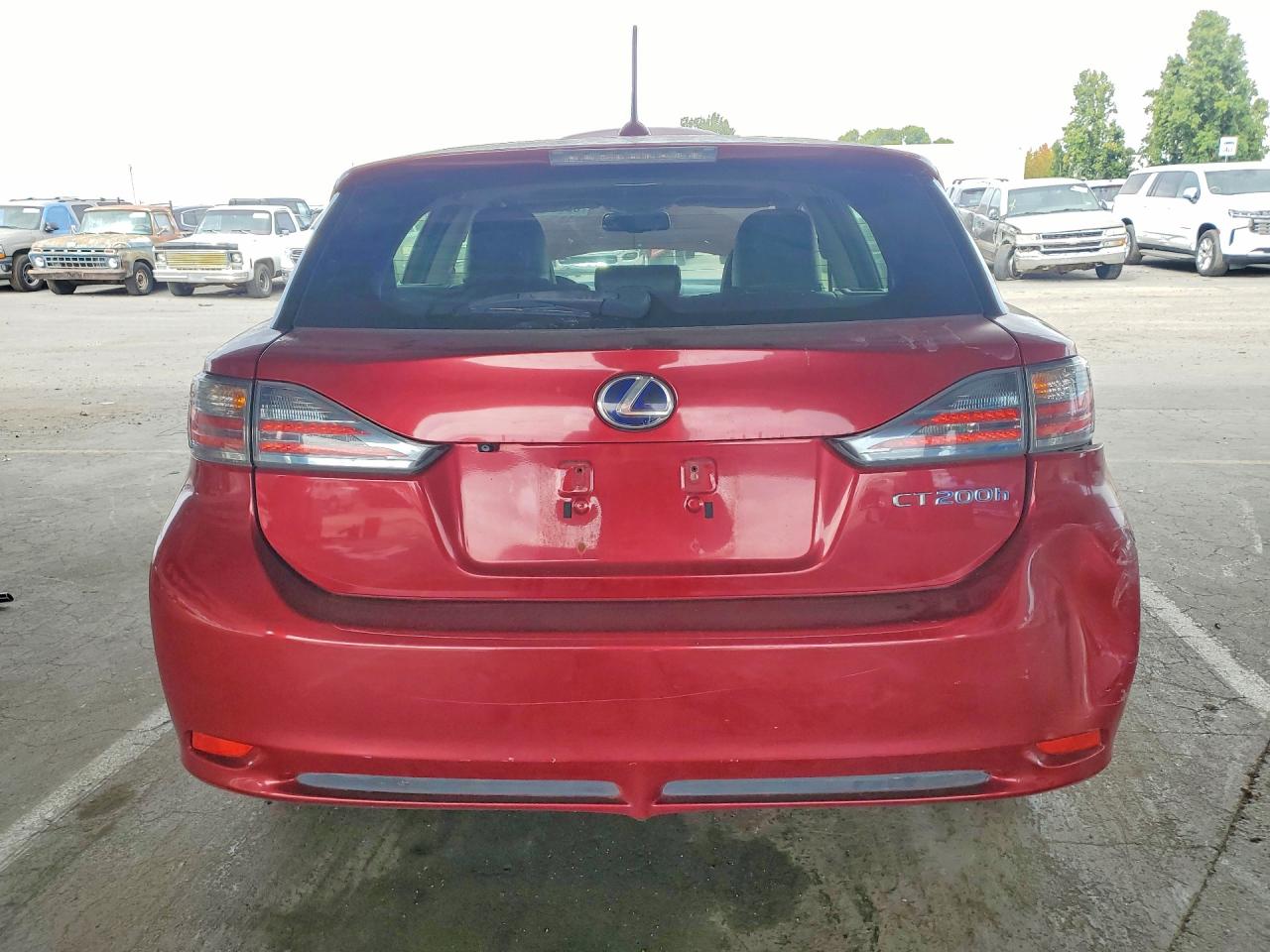 2011 Lexus Ct 200 Бордовый vin: JTHKD5BH2B2036761