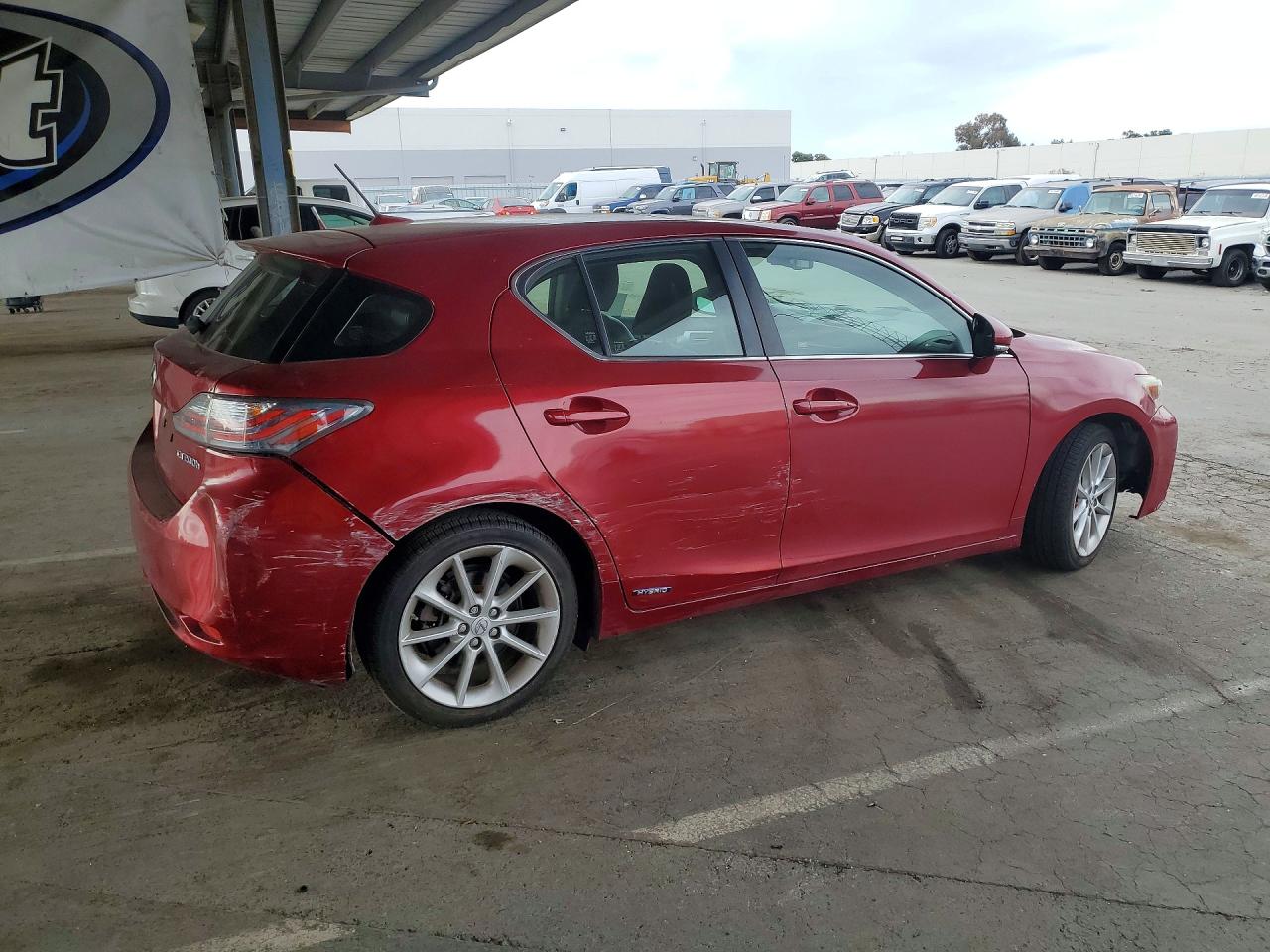 2011 Lexus Ct 200 Бордовый vin: JTHKD5BH2B2036761