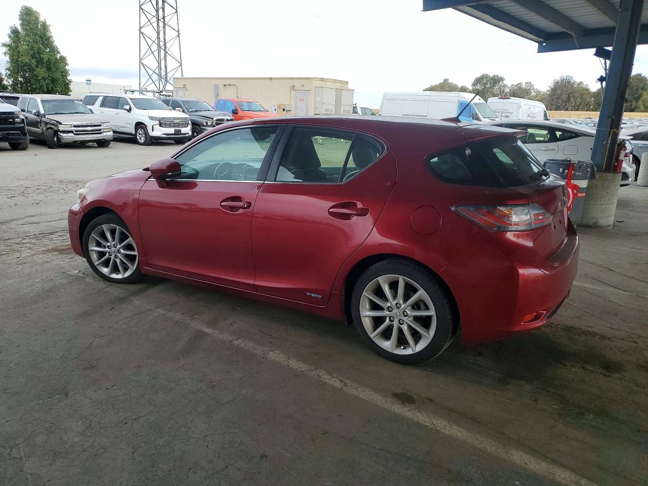 2011 Lexus Ct 200 Бордовый vin: JTHKD5BH2B2036761