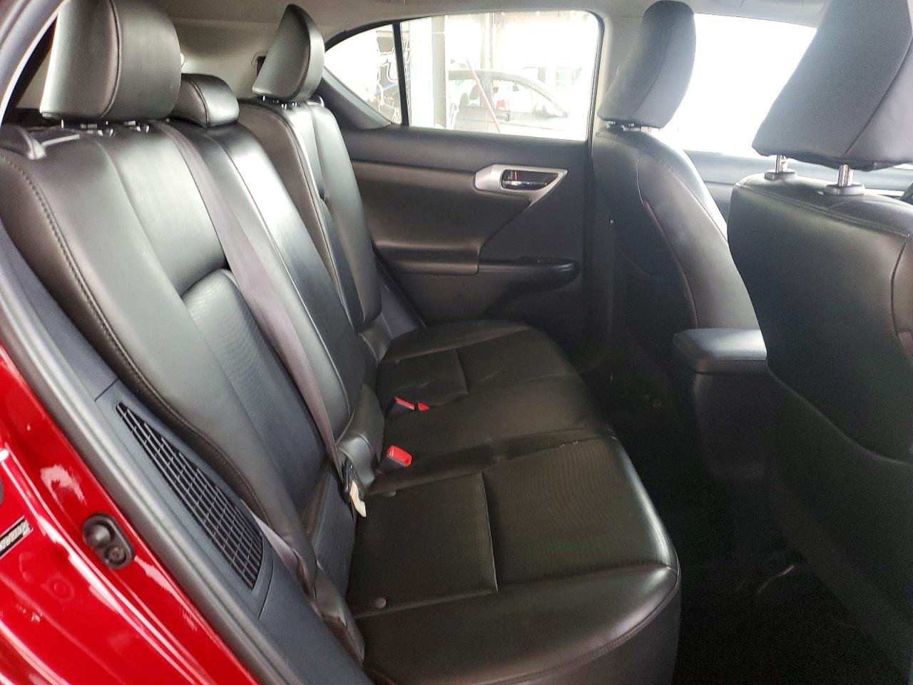 2011 Lexus Ct 200 Бордовый vin: JTHKD5BH2B2036761