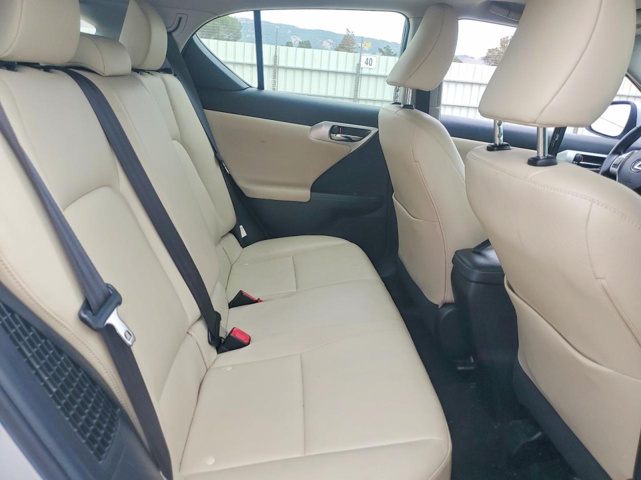 2012 Lexus Ct 200 Gray vin: JTHKD5BH2C2050581