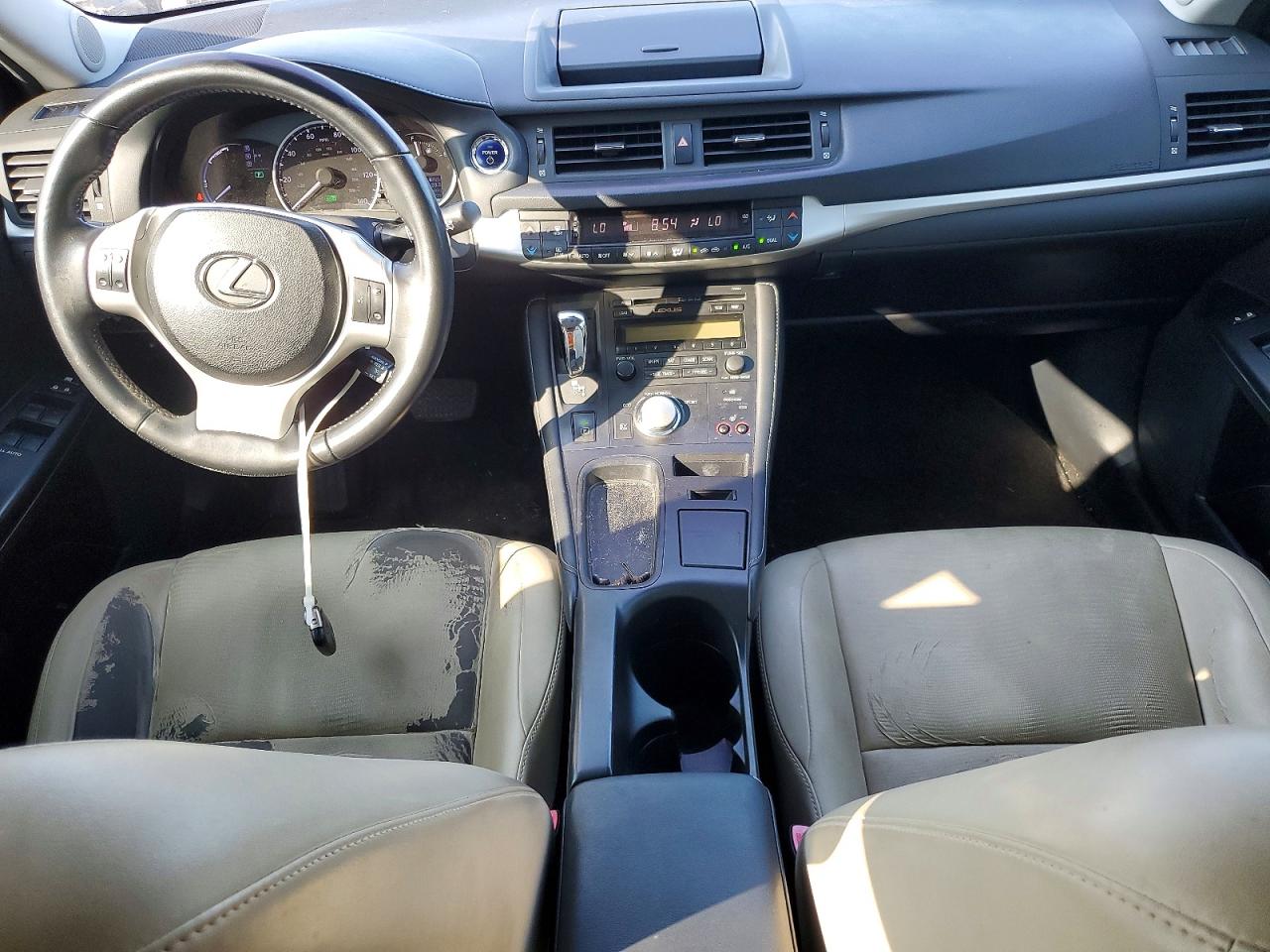 2012 Lexus Ct 200 Brown vin: JTHKD5BH2C2067557