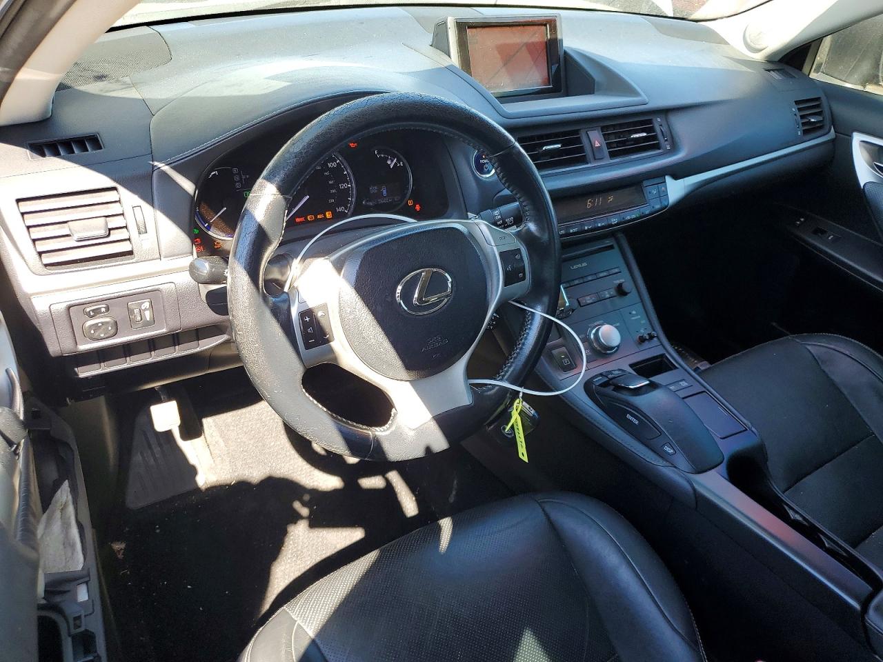 2012 Lexus Ct 200 Charcoal vin: JTHKD5BH2C2081295