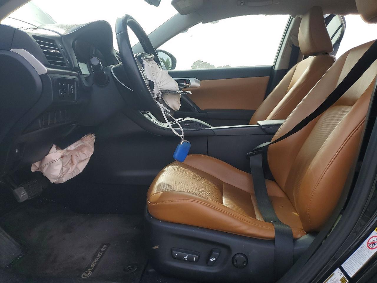 2012 Lexus Ct 200 Black vin: JTHKD5BH2C2102954