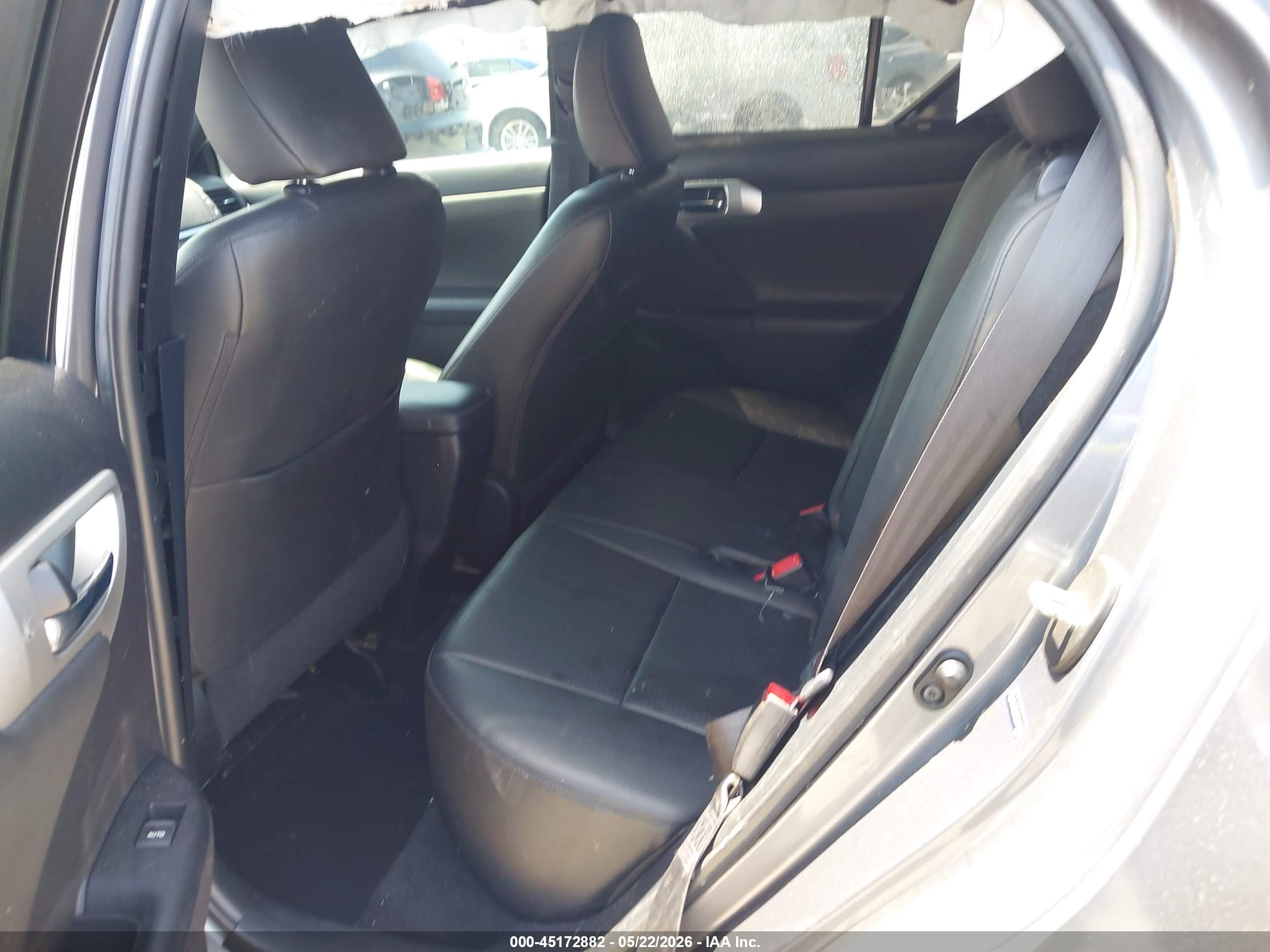 2012 Lexus Ct 200h Premium Brown vin: JTHKD5BH2C2110035