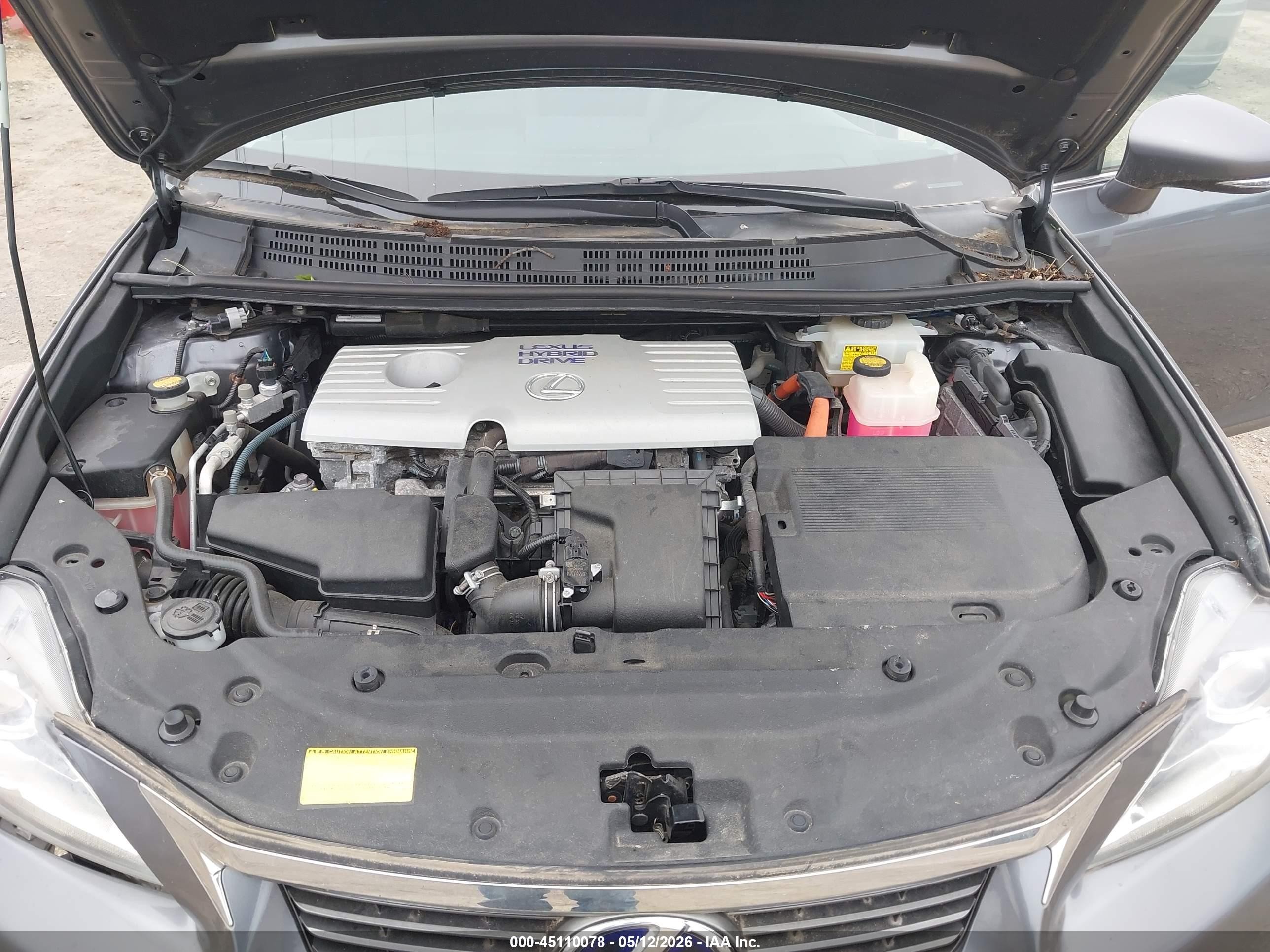 2012 Lexus Ct 200h Premium Gray vin: JTHKD5BH2C2122136