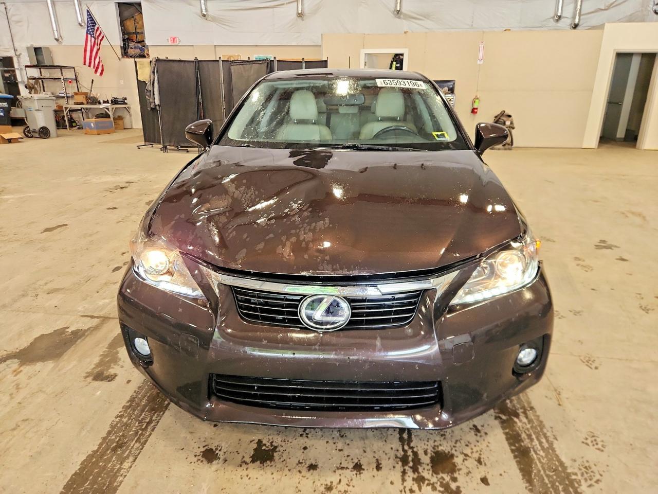 2013 Lexus Ct 200 Gray vin: JTHKD5BH2D2124325