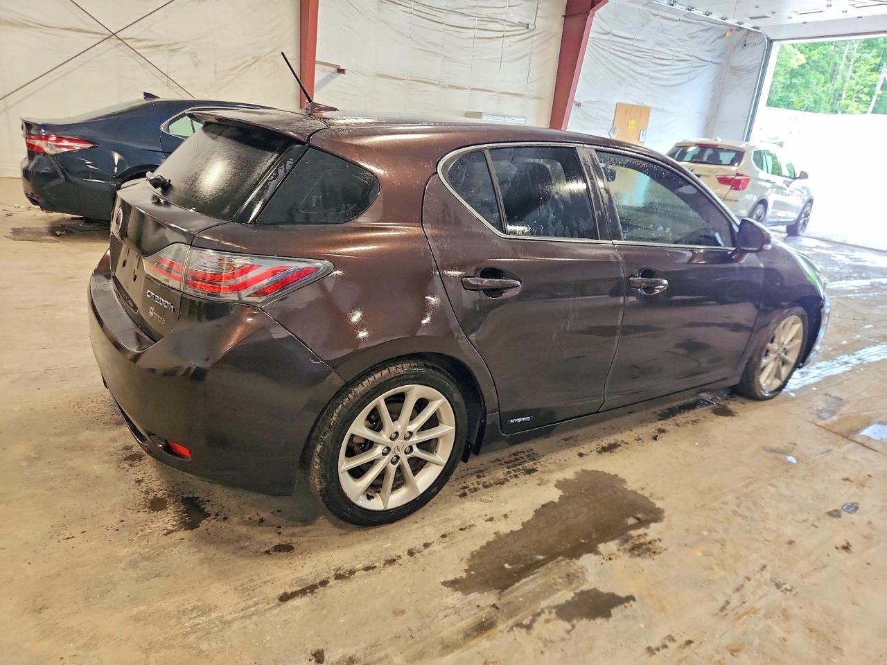 2013 Lexus Ct 200 Gray vin: JTHKD5BH2D2124325