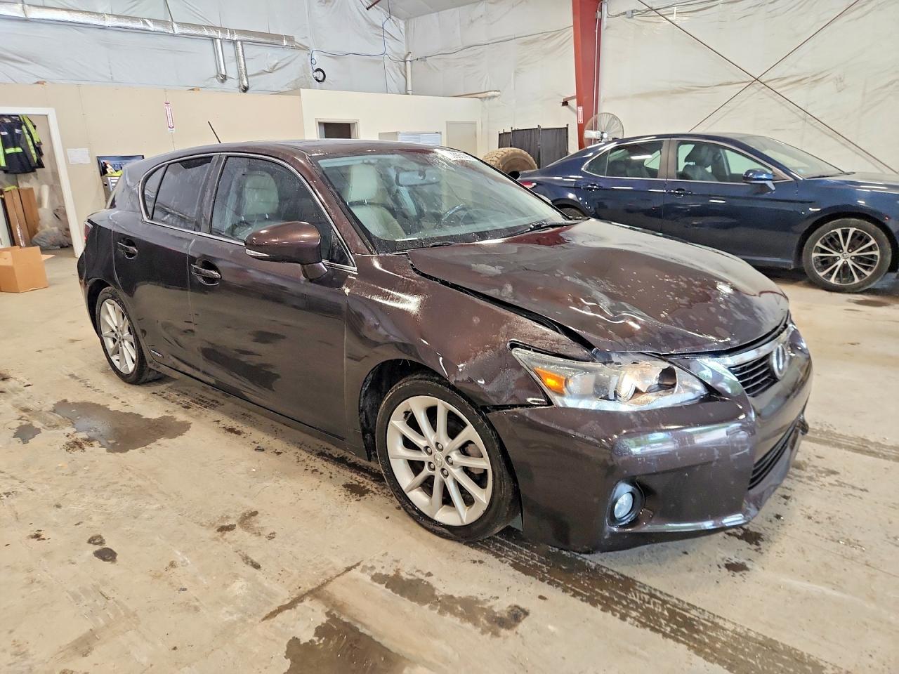 2013 Lexus Ct 200 Gray vin: JTHKD5BH2D2124325