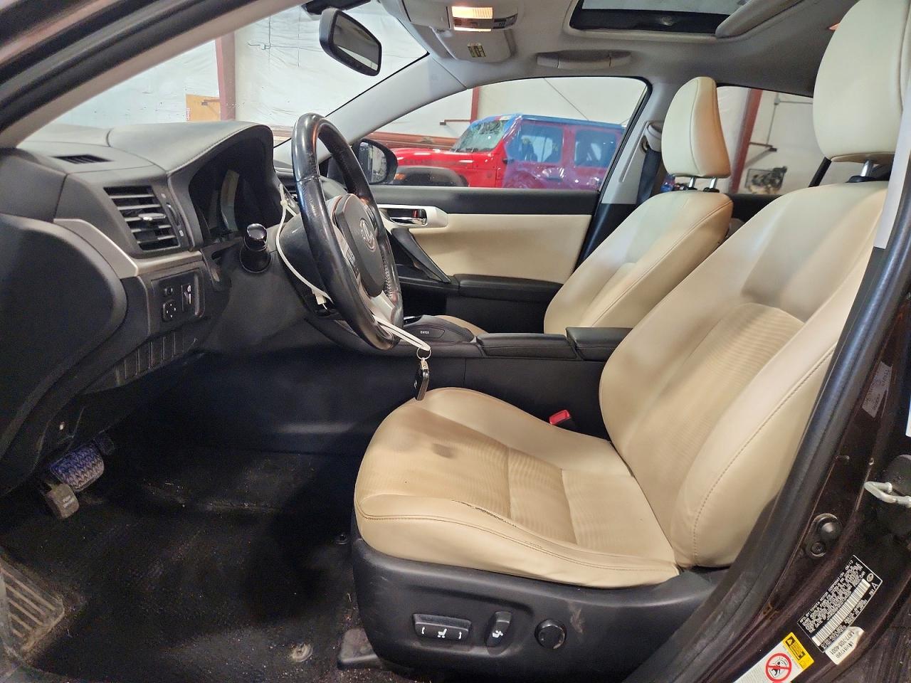 2013 Lexus Ct 200 Gray vin: JTHKD5BH2D2124325