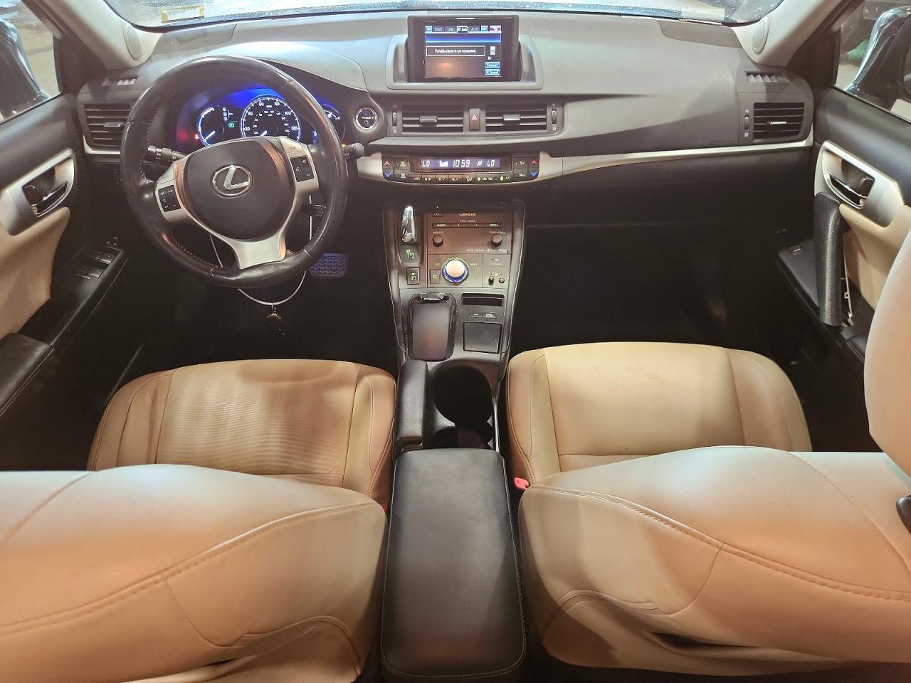 2013 Lexus Ct 200 Gray vin: JTHKD5BH2D2124325