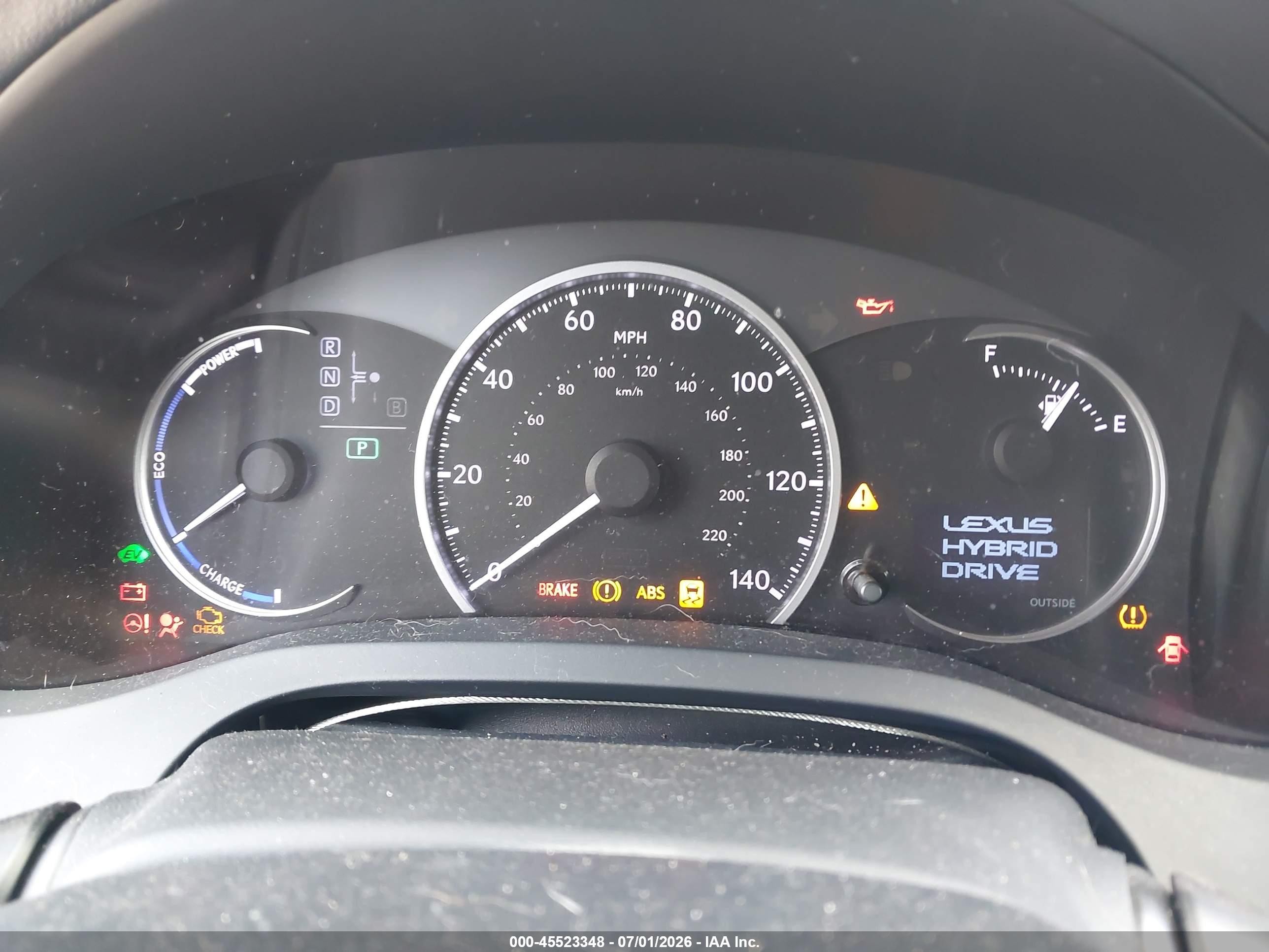 2013 Lexus Ct 200h   Gray vin: JTHKD5BH2D2126334