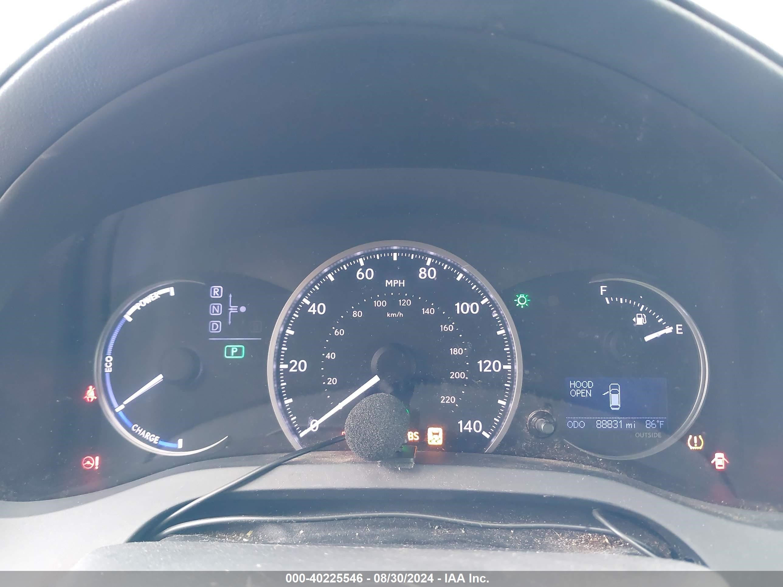 2013 Lexus Ct 200h   Black vin: JTHKD5BH2D2126978