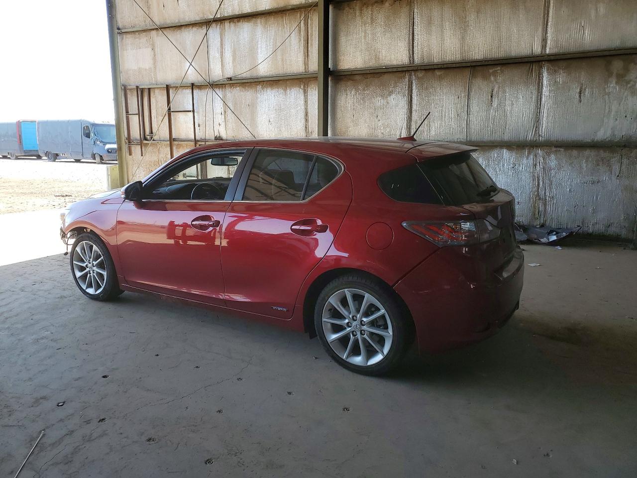2013 Lexus Ct 200 Maroon vin: JTHKD5BH2D2133994