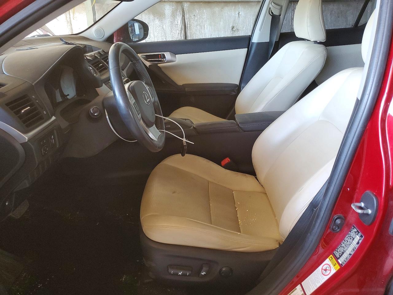 2013 Lexus Ct 200 Maroon vin: JTHKD5BH2D2133994