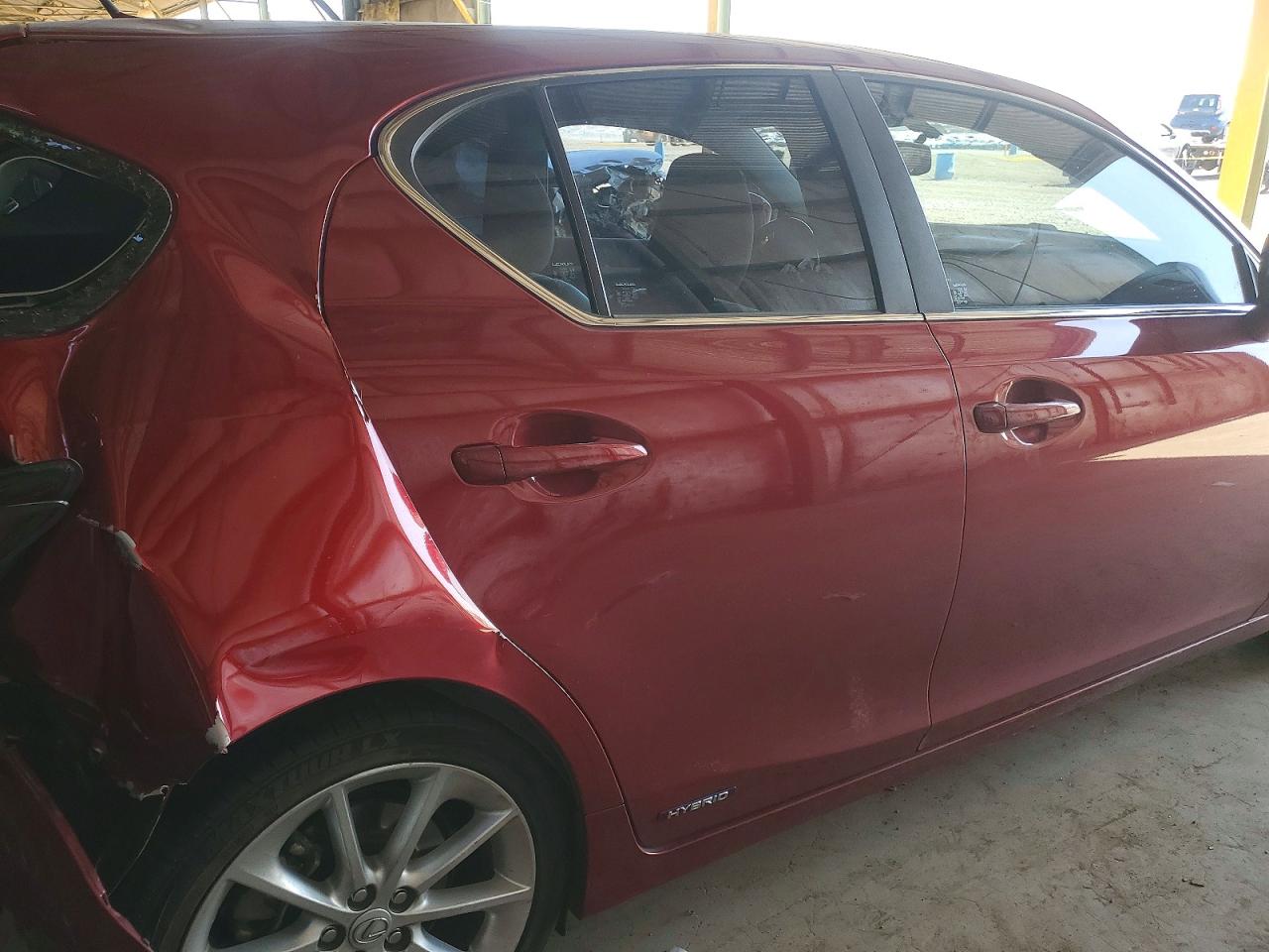 2013 Lexus Ct 200 Maroon vin: JTHKD5BH2D2133994