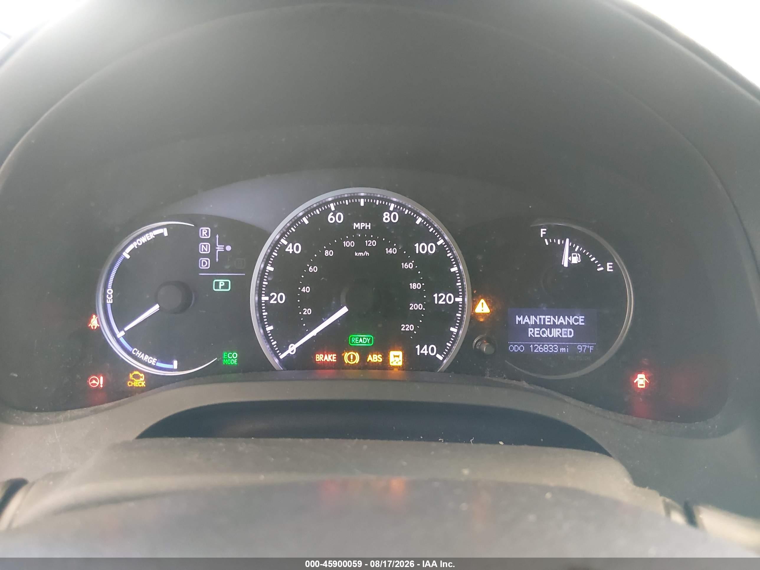 2013 Lexus Ct 200h   Gray vin: JTHKD5BH2D2134921