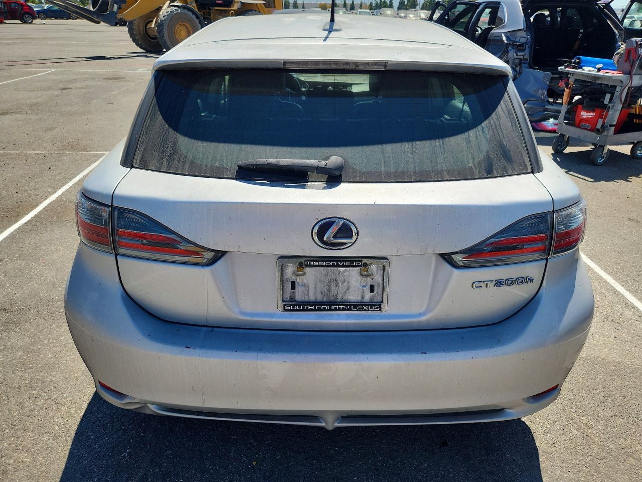 2013 Lexus Ct 200 Silver vin: JTHKD5BH2D2138015
