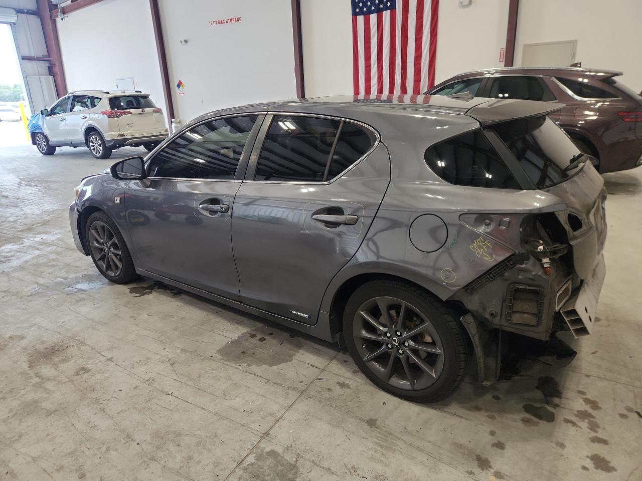 2013 Lexus Ct 200 Silver vin: JTHKD5BH2D2143246