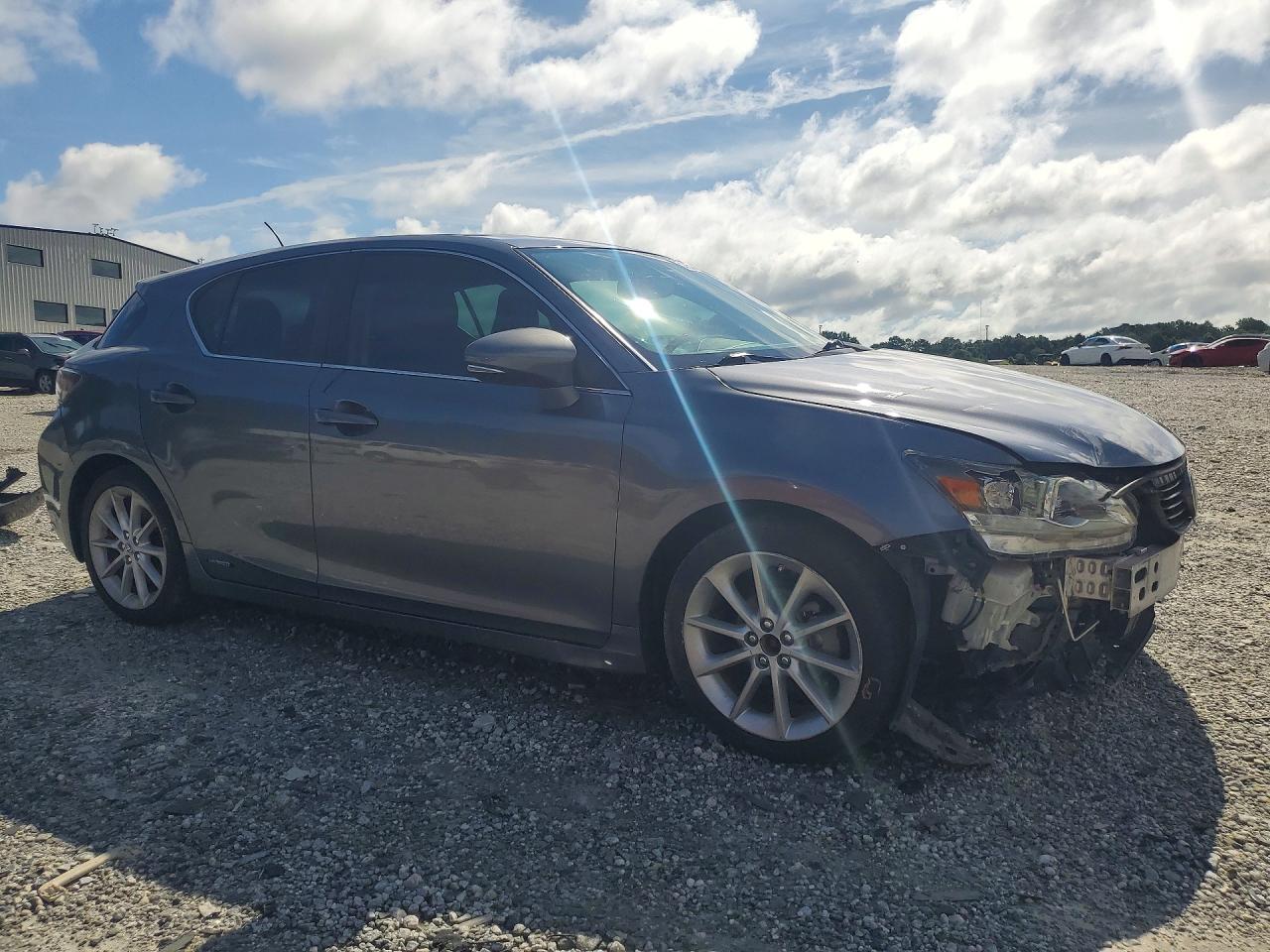 2013 Lexus Ct 200 Gray vin: JTHKD5BH2D2167398