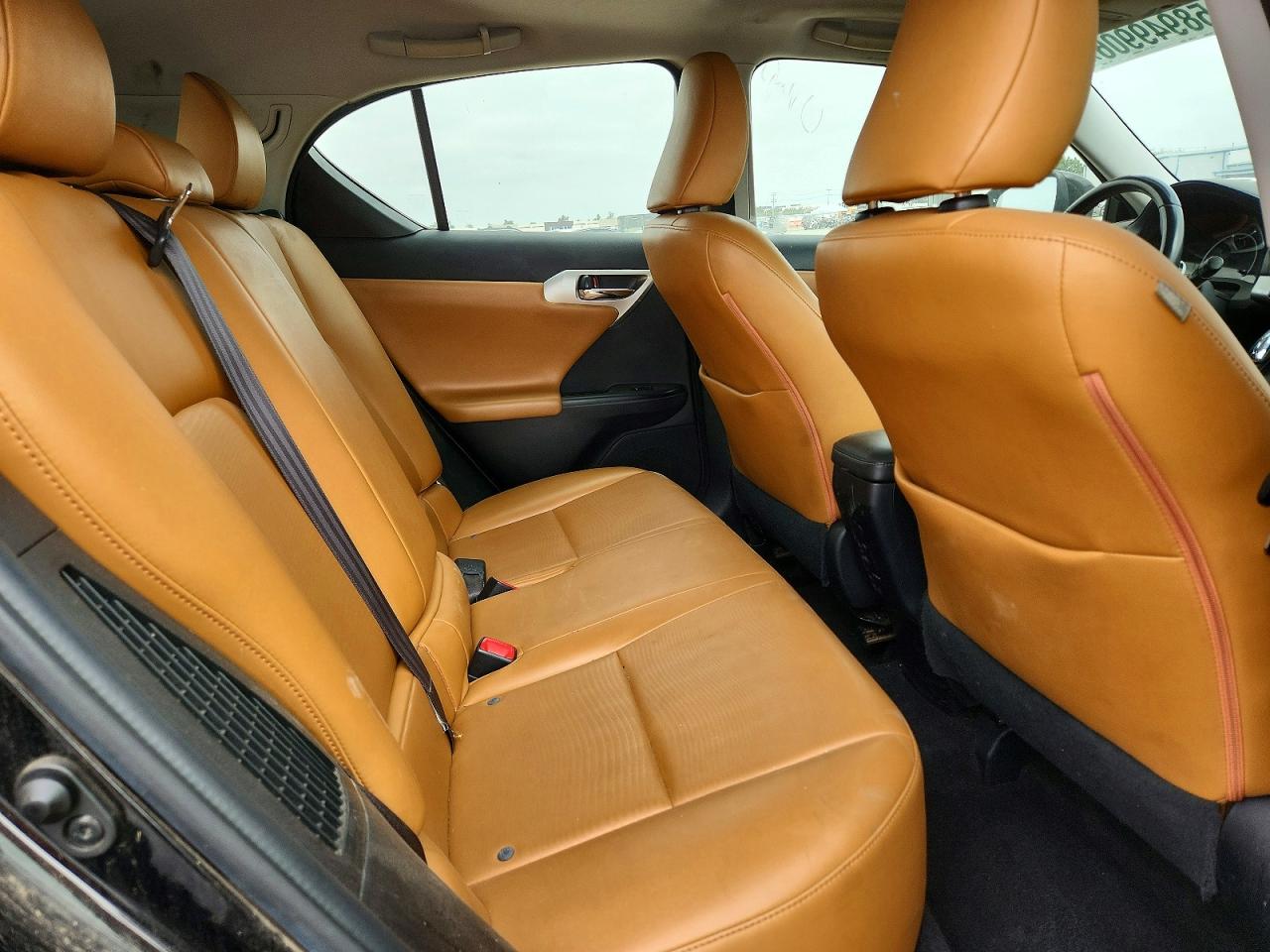 2013 Lexus Ct 200 Black vin: JTHKD5BH2D2170690