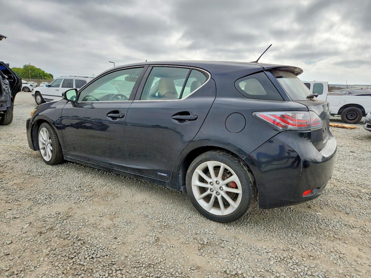2013 Lexus Ct 200 Black vin: JTHKD5BH2D2170690