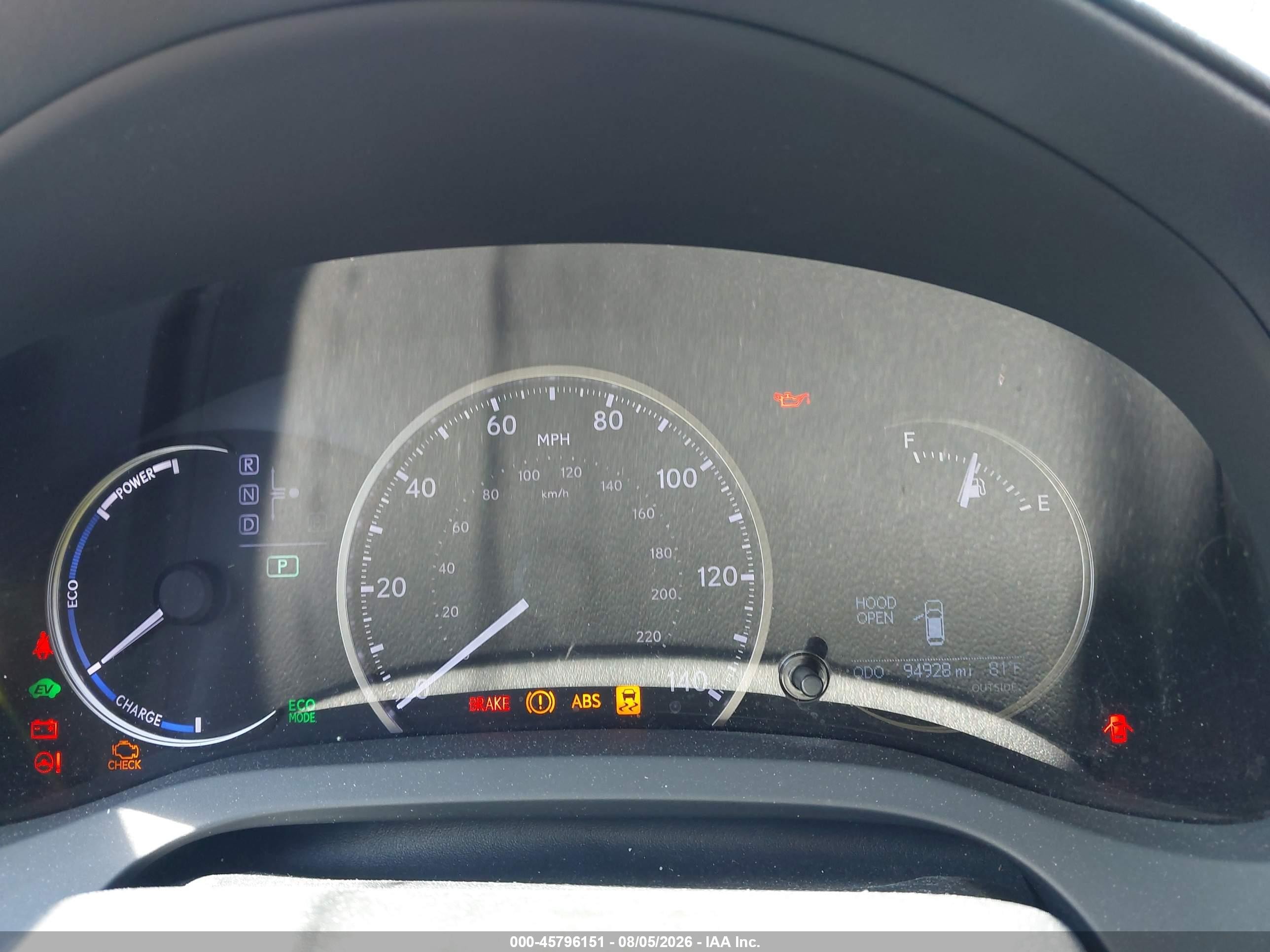 2014 Lexus Ct 200h   Серый vin: JTHKD5BH2E2190634