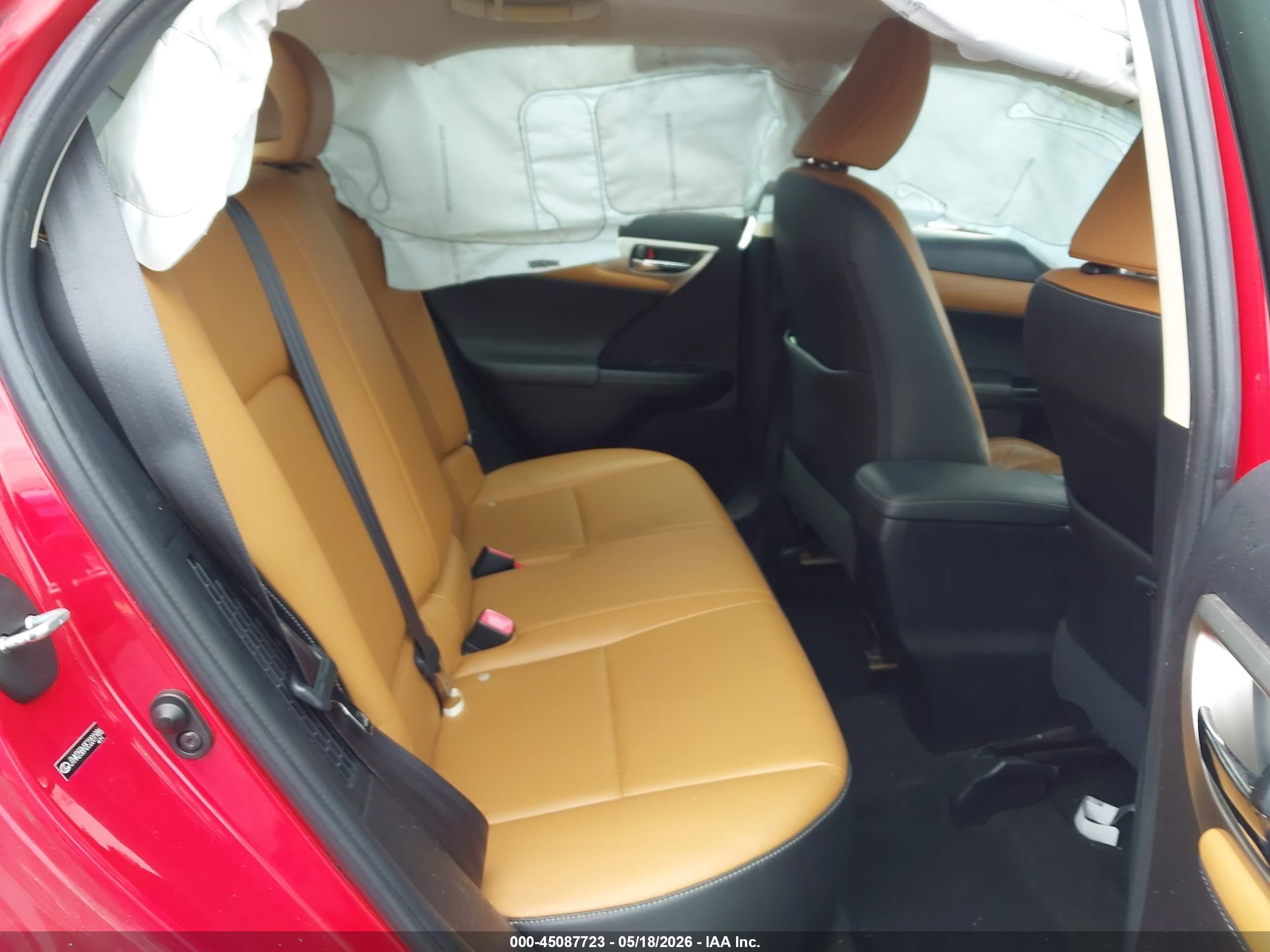 2014 Lexus Ct 200h   Red vin: JTHKD5BH2E2201986