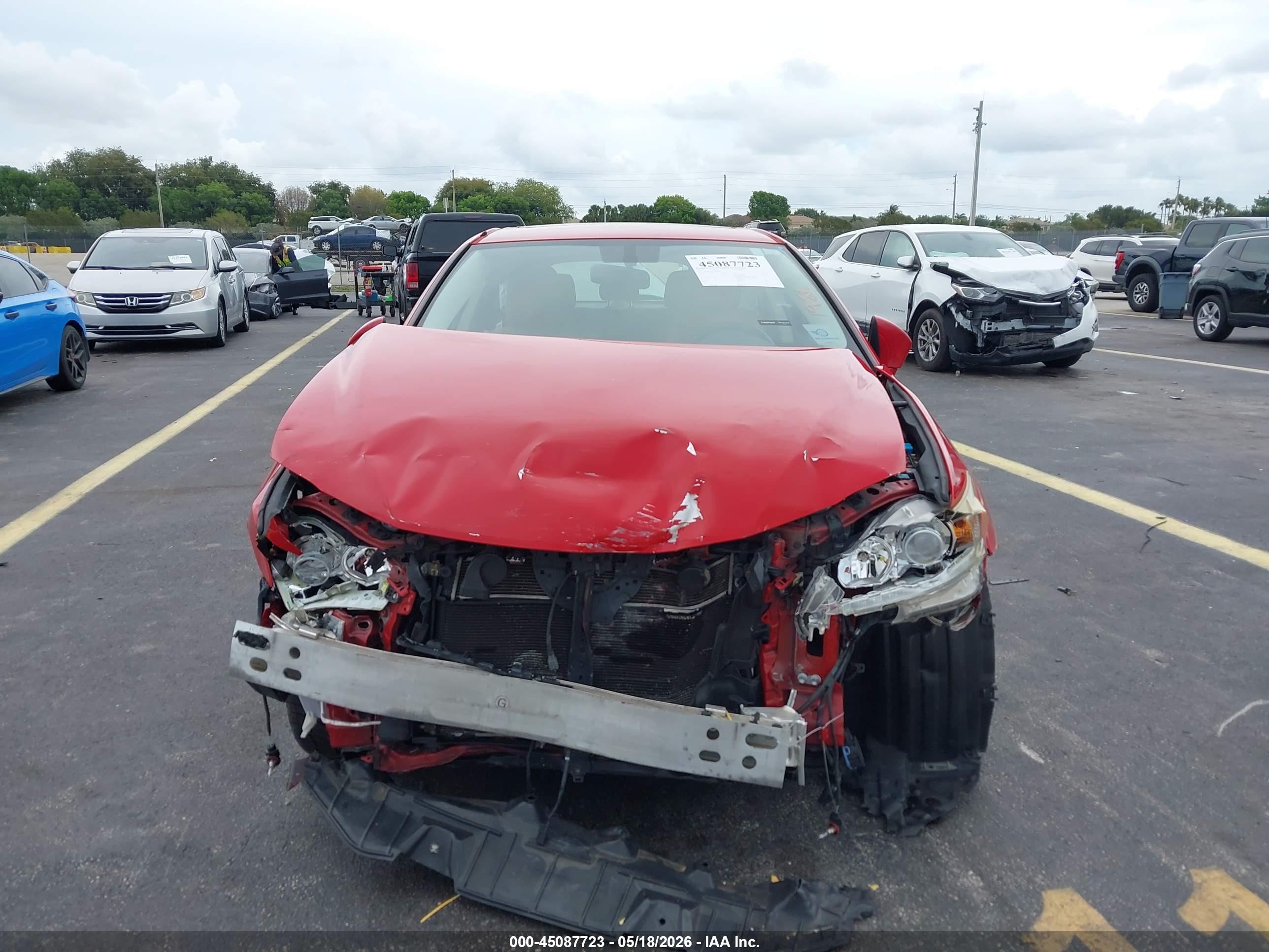 2014 Lexus Ct 200h   Red vin: JTHKD5BH2E2201986