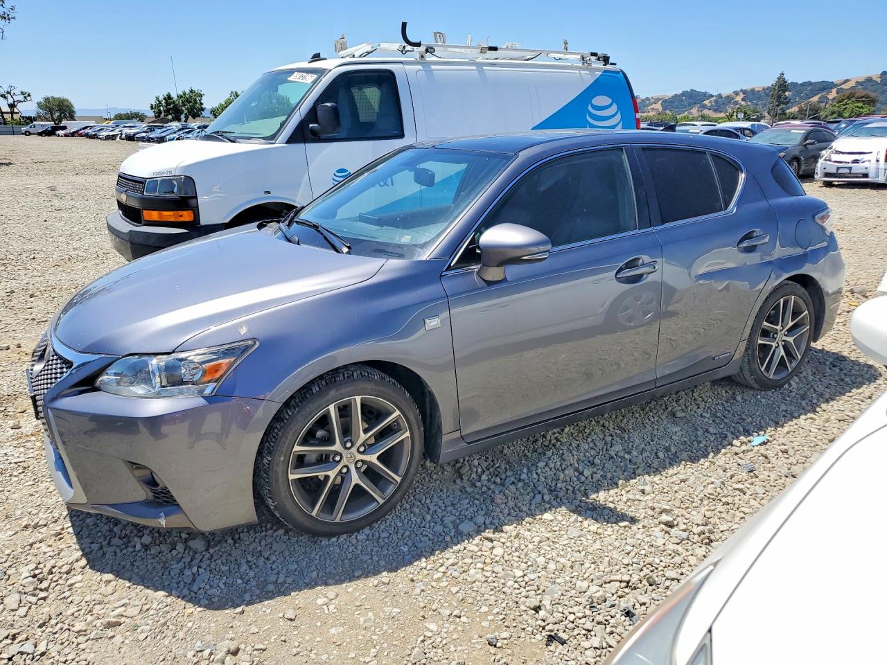 2015 Lexus Ct Silver vin: JTHKD5BH2F2216151