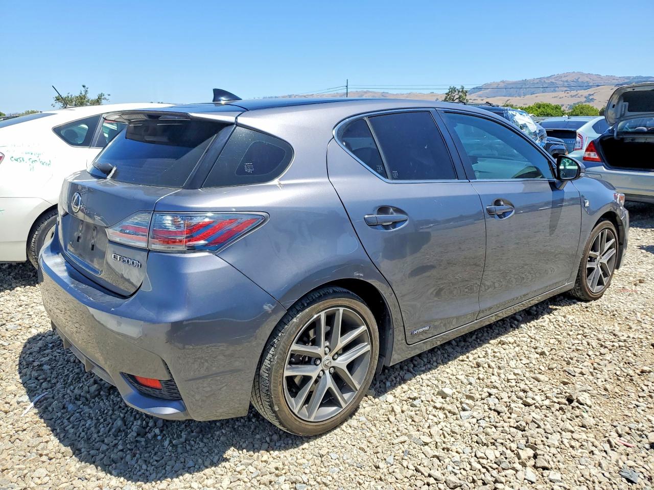 2015 Lexus Ct Silver vin: JTHKD5BH2F2216151