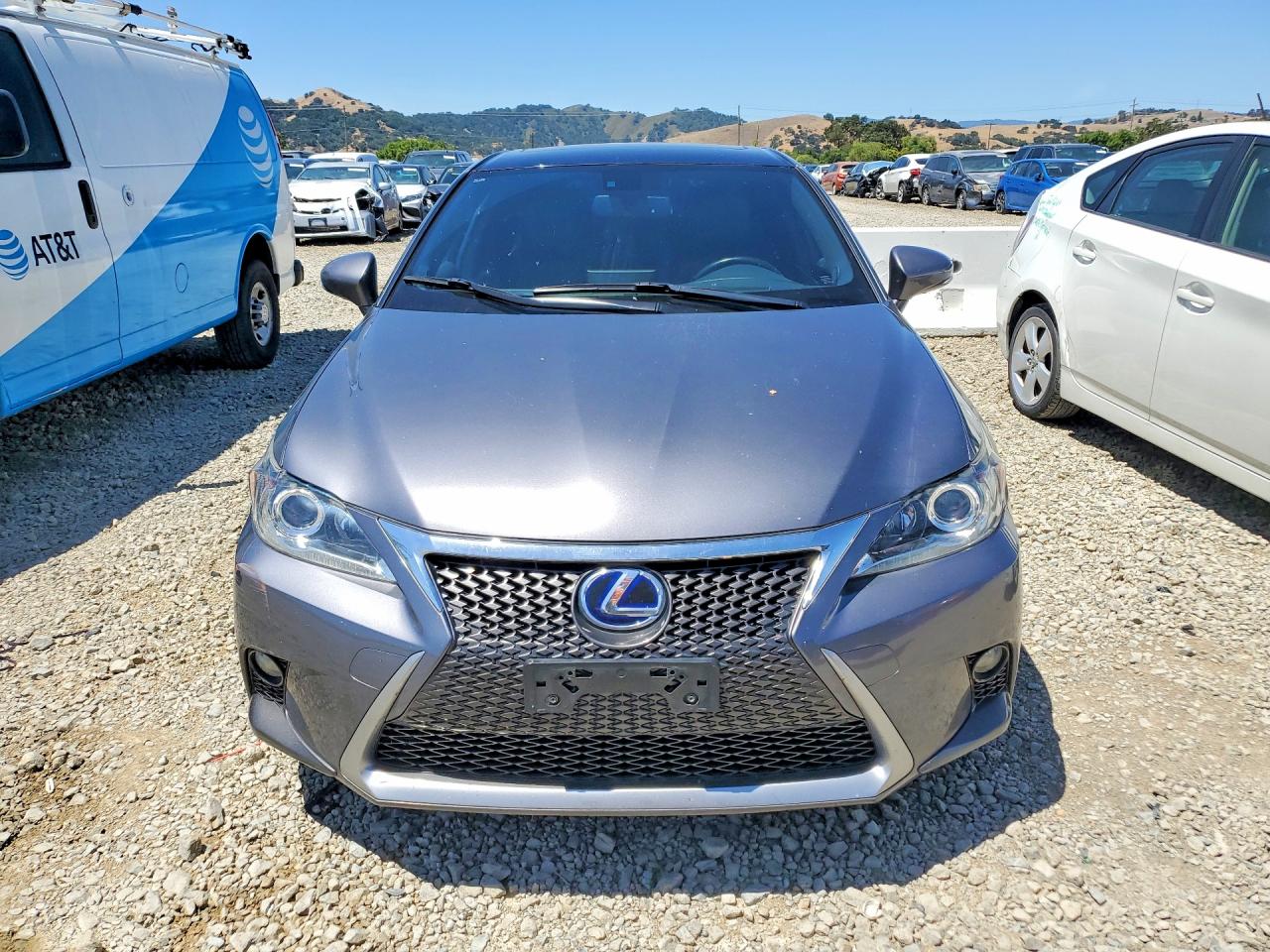 2015 Lexus Ct Silver vin: JTHKD5BH2F2216151
