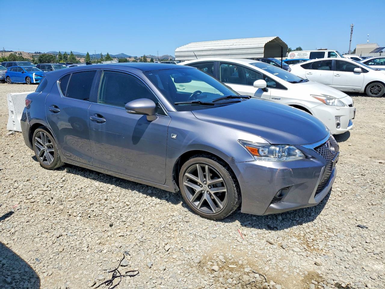 2015 Lexus Ct Silver vin: JTHKD5BH2F2216151